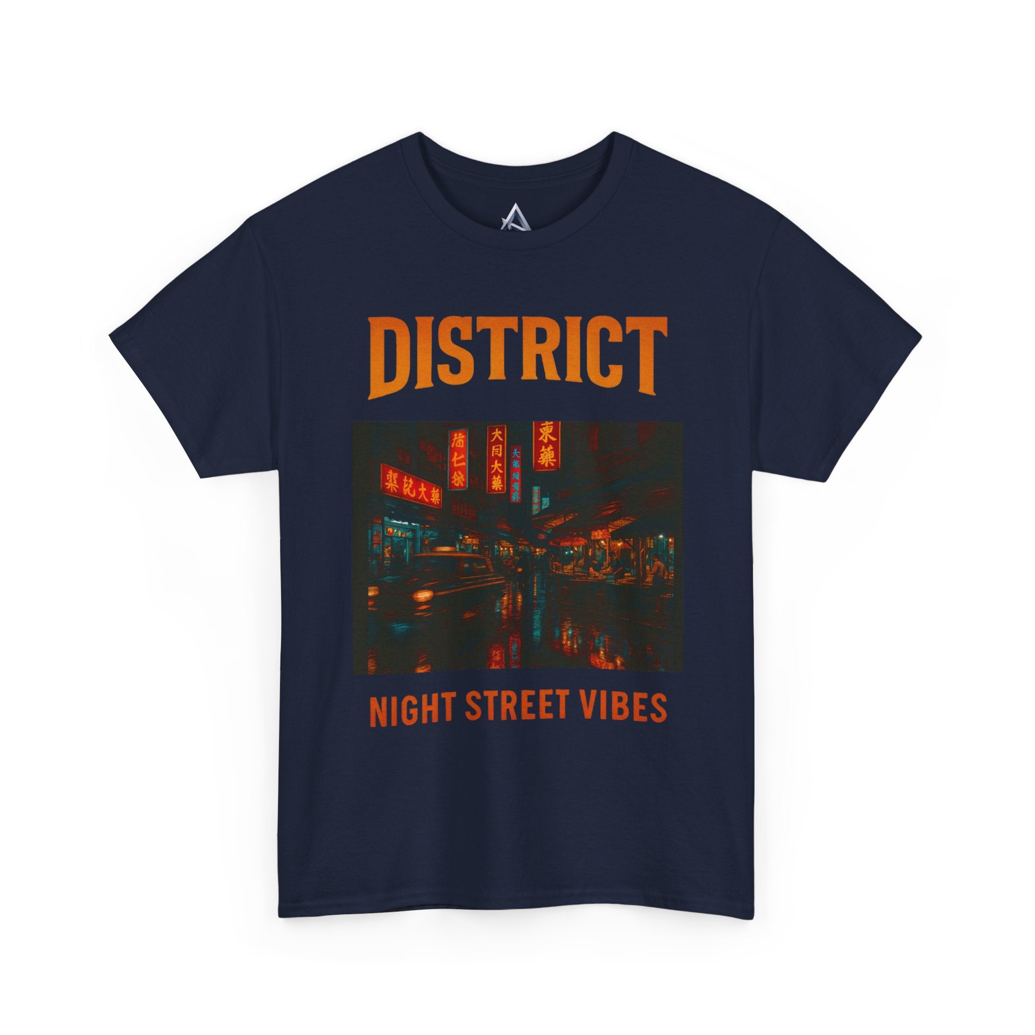 District Night Street Vibes Unisex Heavy Cotton Tee