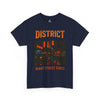 District Night Street Vibes Unisex Heavy Cotton Tee