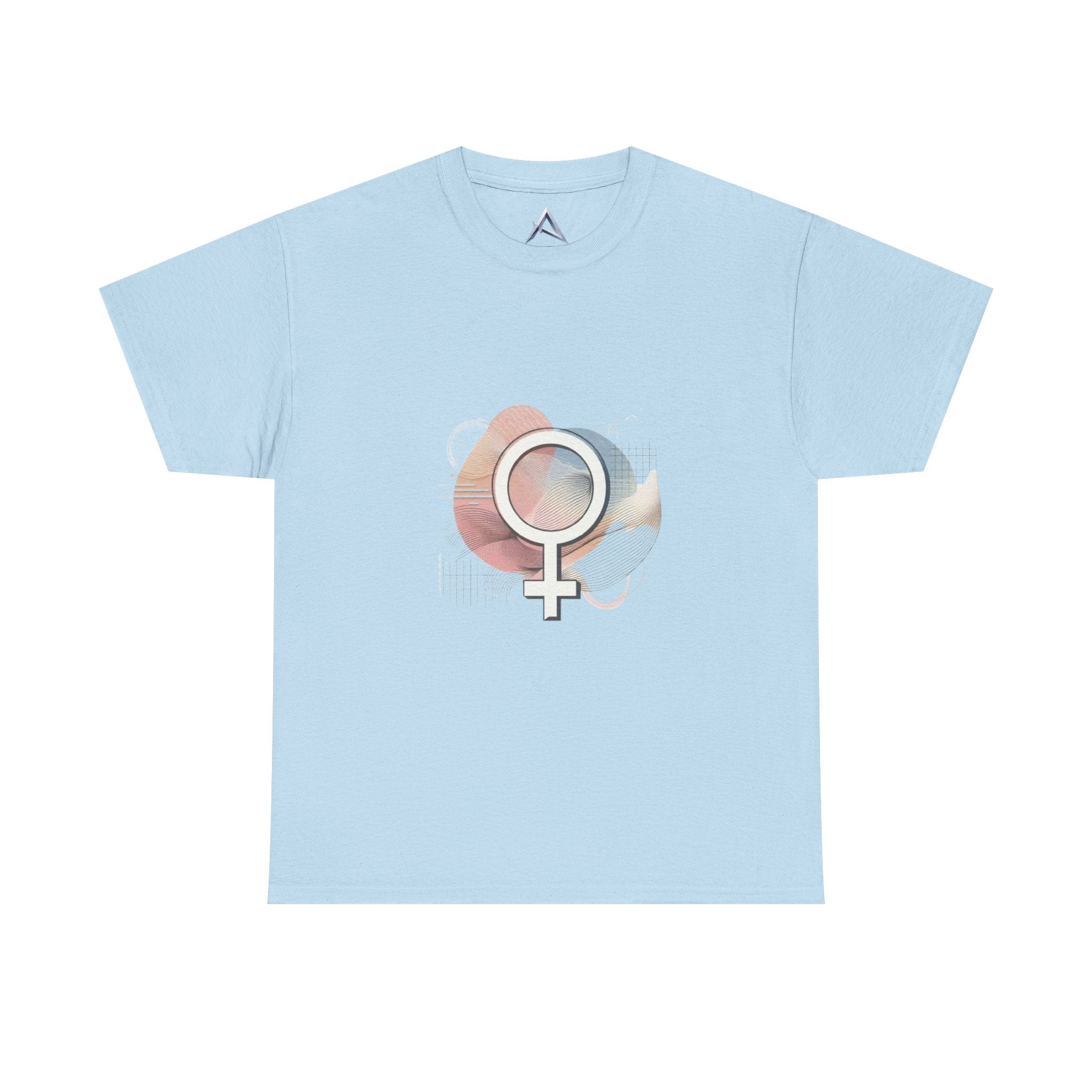Artistic Female Symbol Unisex Heavy Cotton Tee