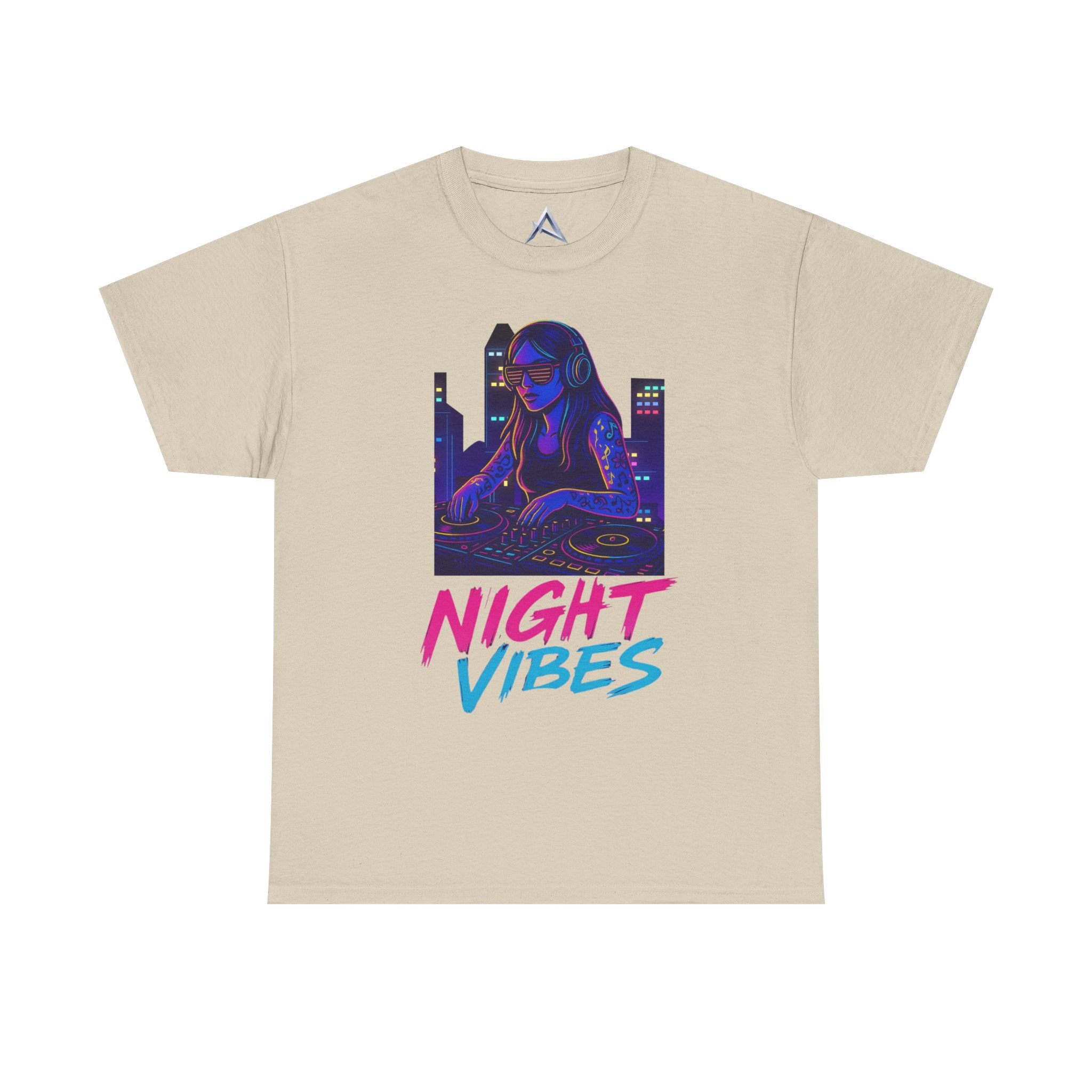 Night Vibes Unisex Heavy Cotton Tee