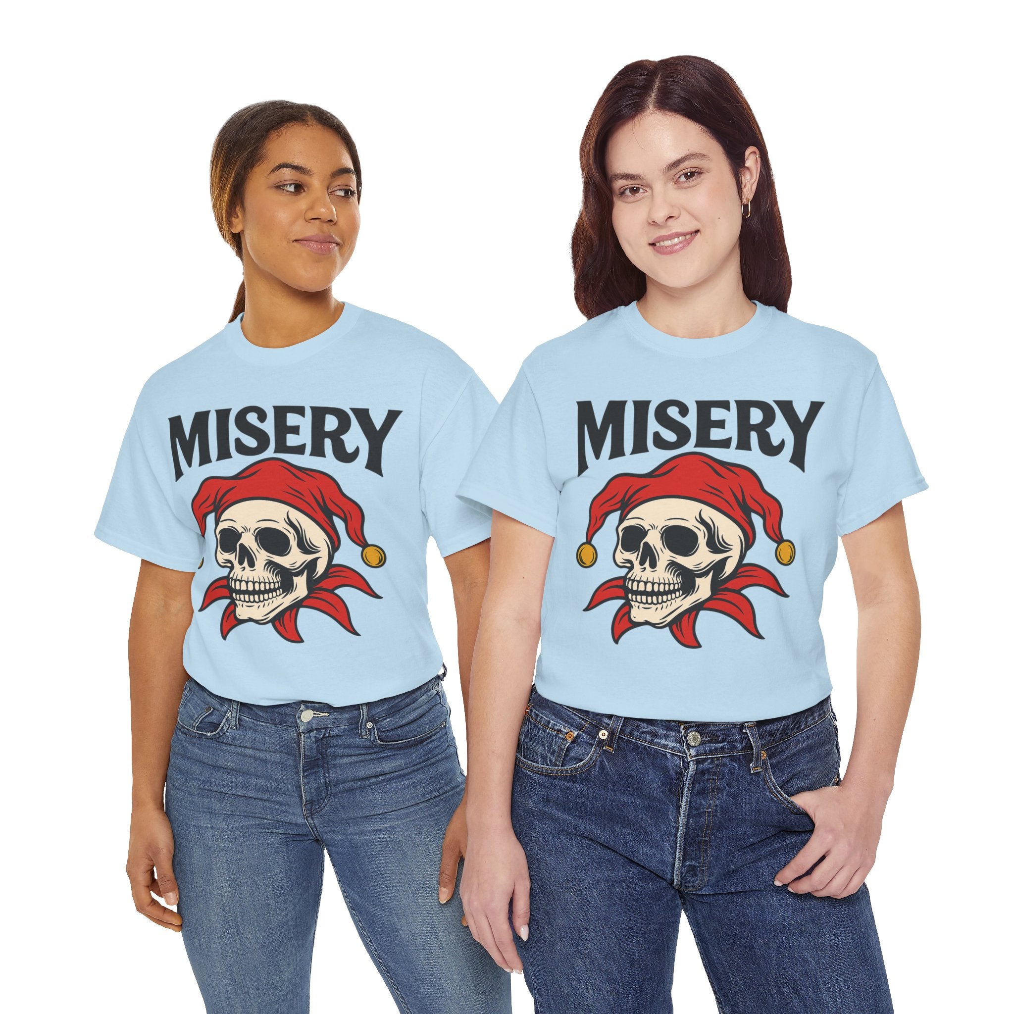 Skull Misery Unisex Heavy Cotton Tee