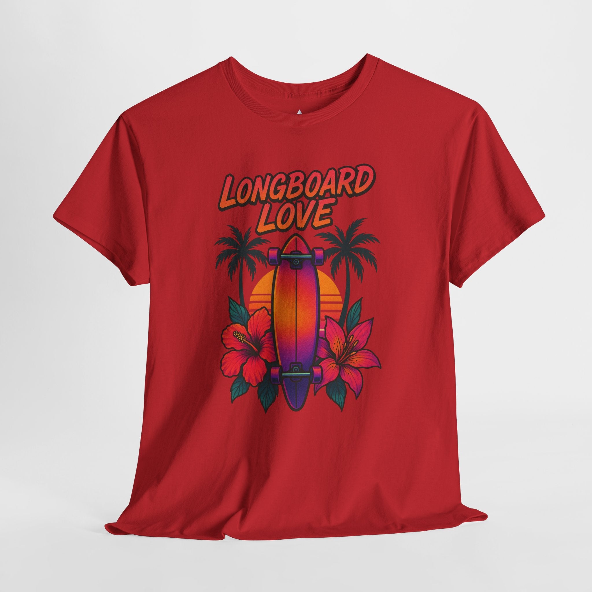 Longboard Love Unisex Heavy Cotton Tee