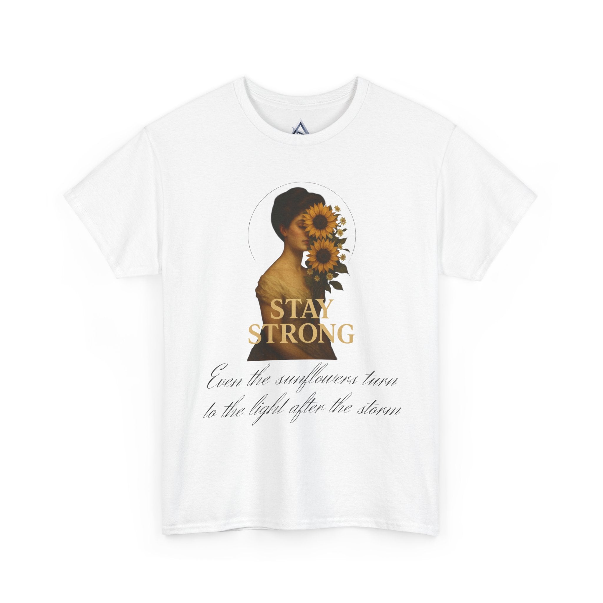 Inspirational Sunflower Heavy Cotton Tee
