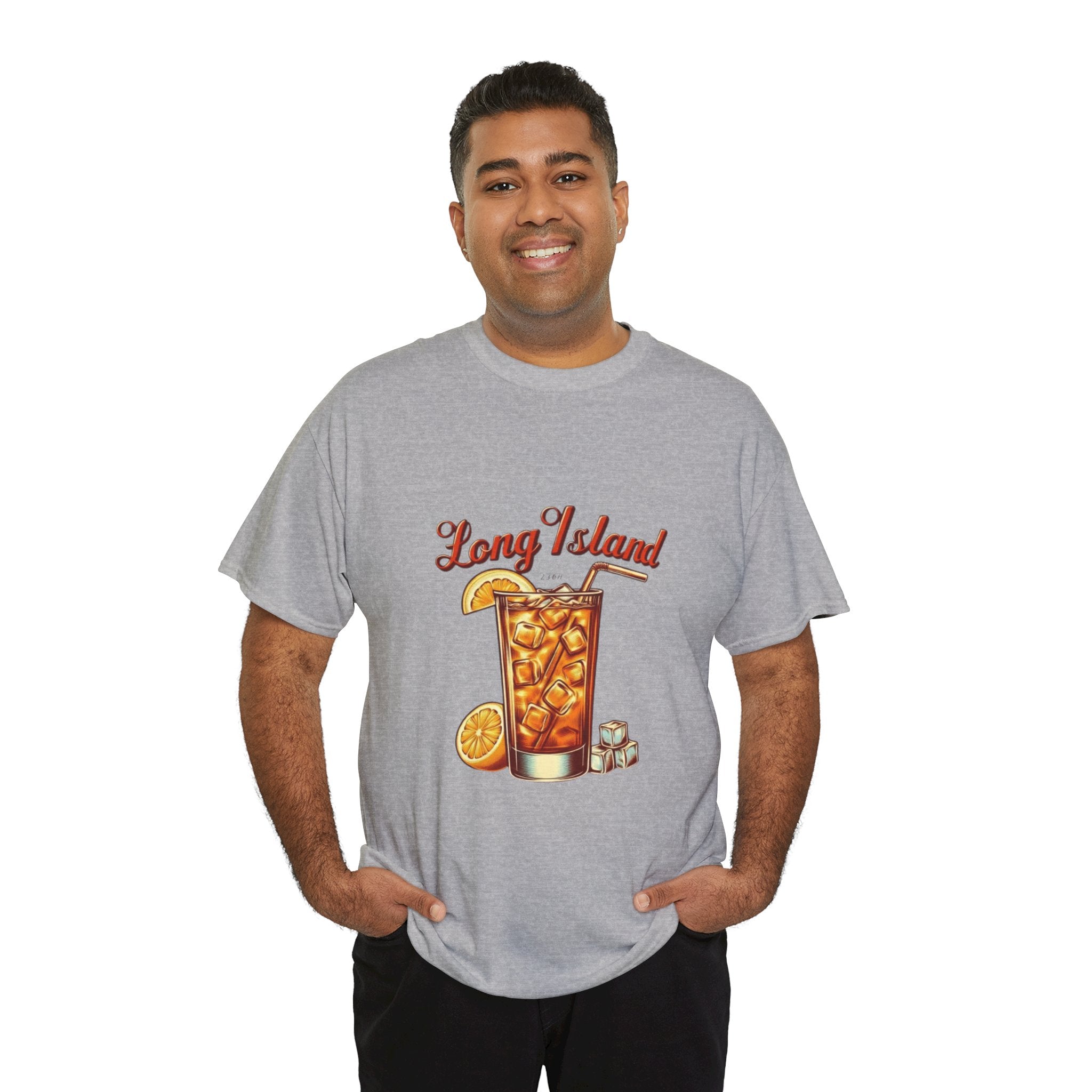 Long Island Cocktail Unisex Heavy Cotton Tee