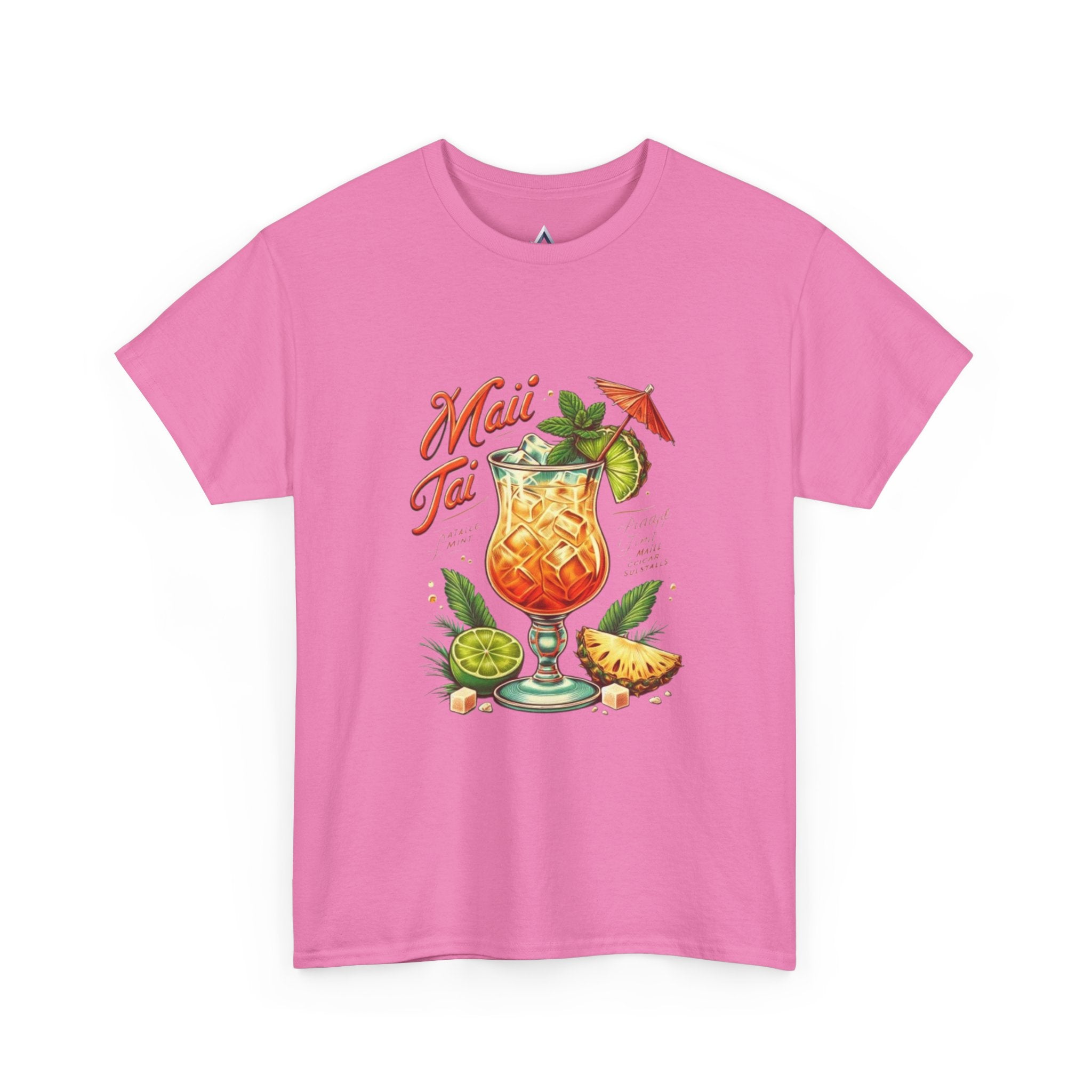 Maui Tai Cocktail Unisex Heavy Cotton Tee