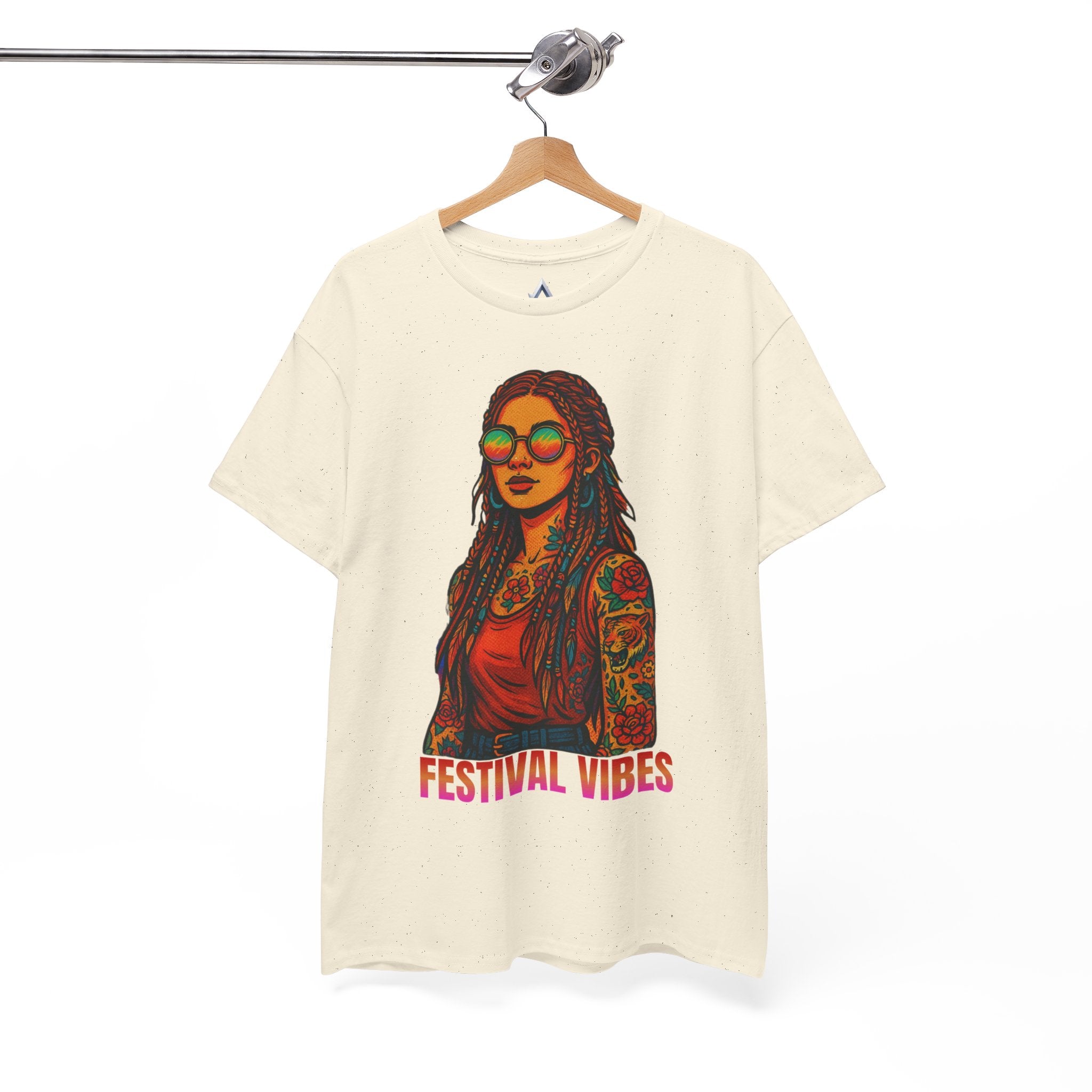 Festival Vibes Unisex Heavy Cotton Tee
