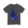 Blue Butterfly Graphic Heavy Cotton Tee