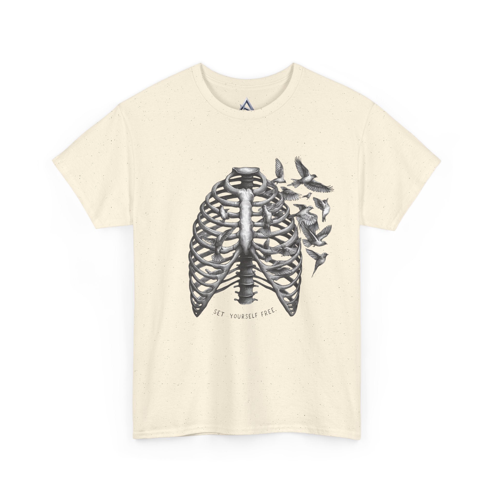 Botanical Lungs Unisex Heavy Cotton Tee