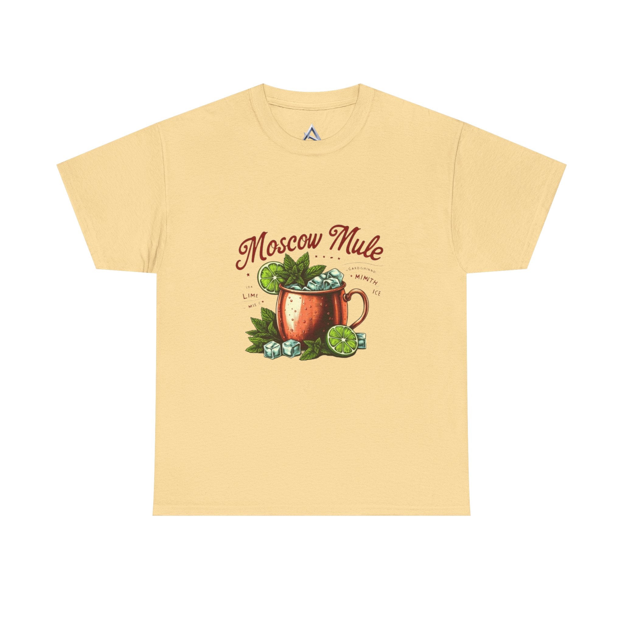 Moscow Mule Cocktail Unisex Heavy Cotton Tee