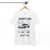 Sporty Car Graphic Heavy Cotton Tee