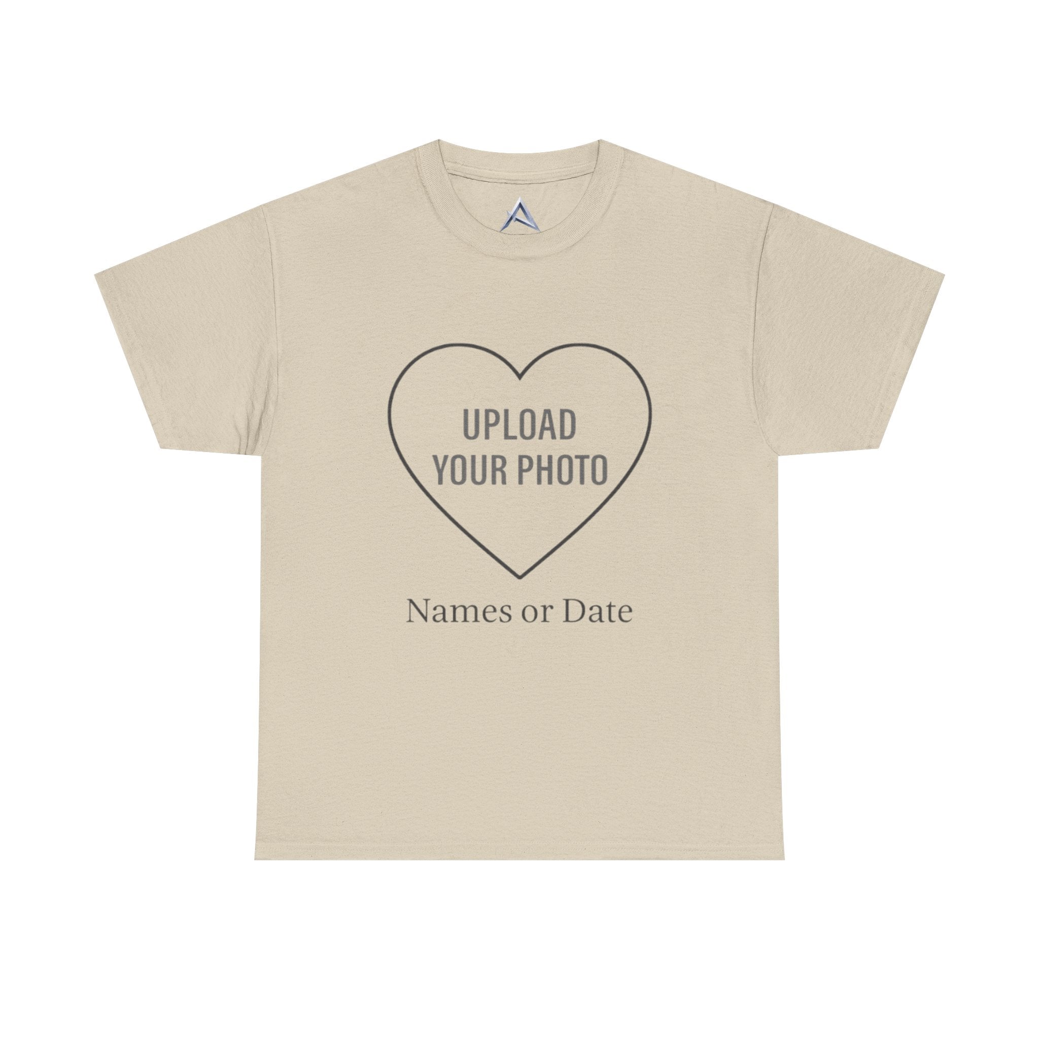 Photo Heart Custom - Heavy Cotton Tee