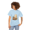 Cat Books Tee