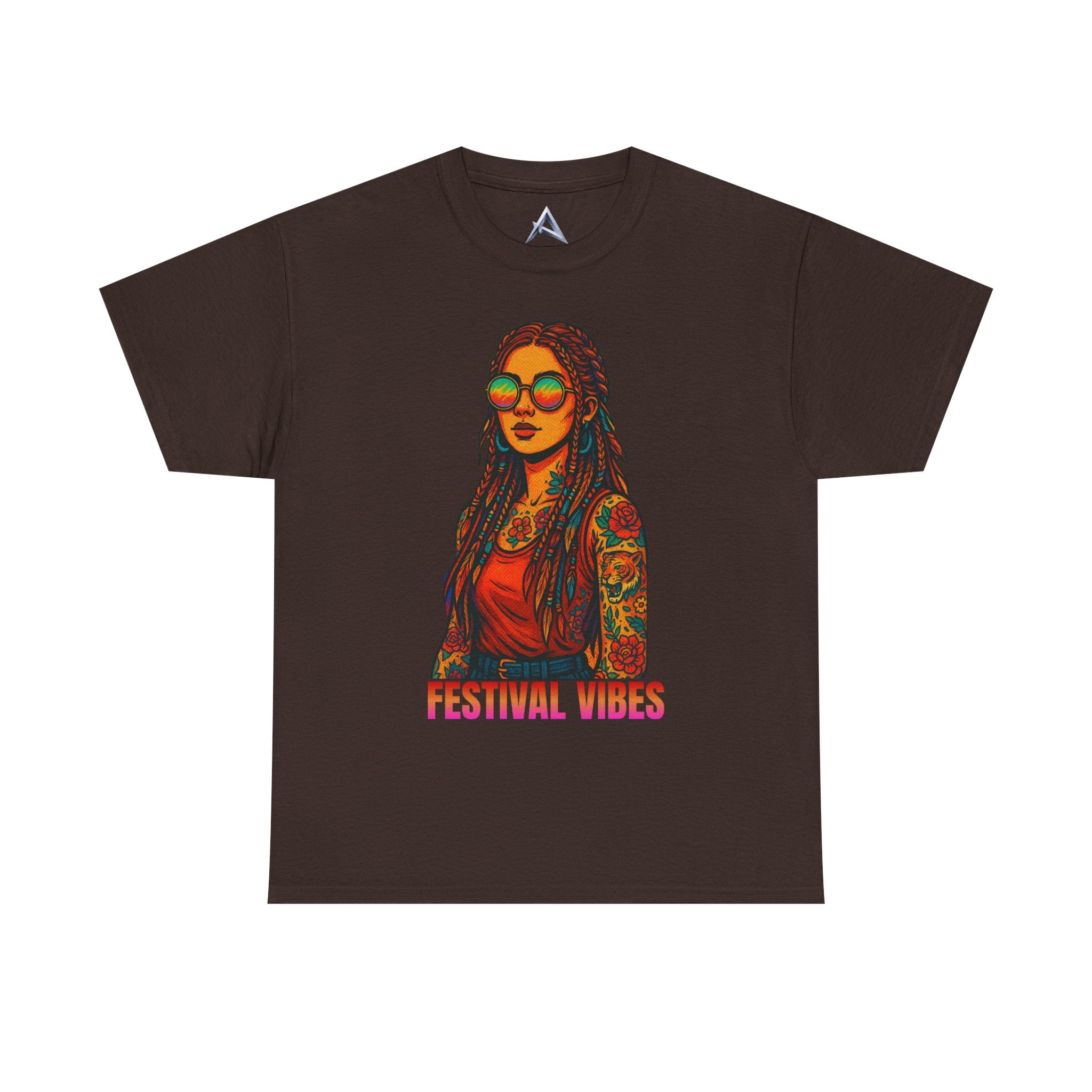 Festival Vibes Unisex Heavy Cotton Tee