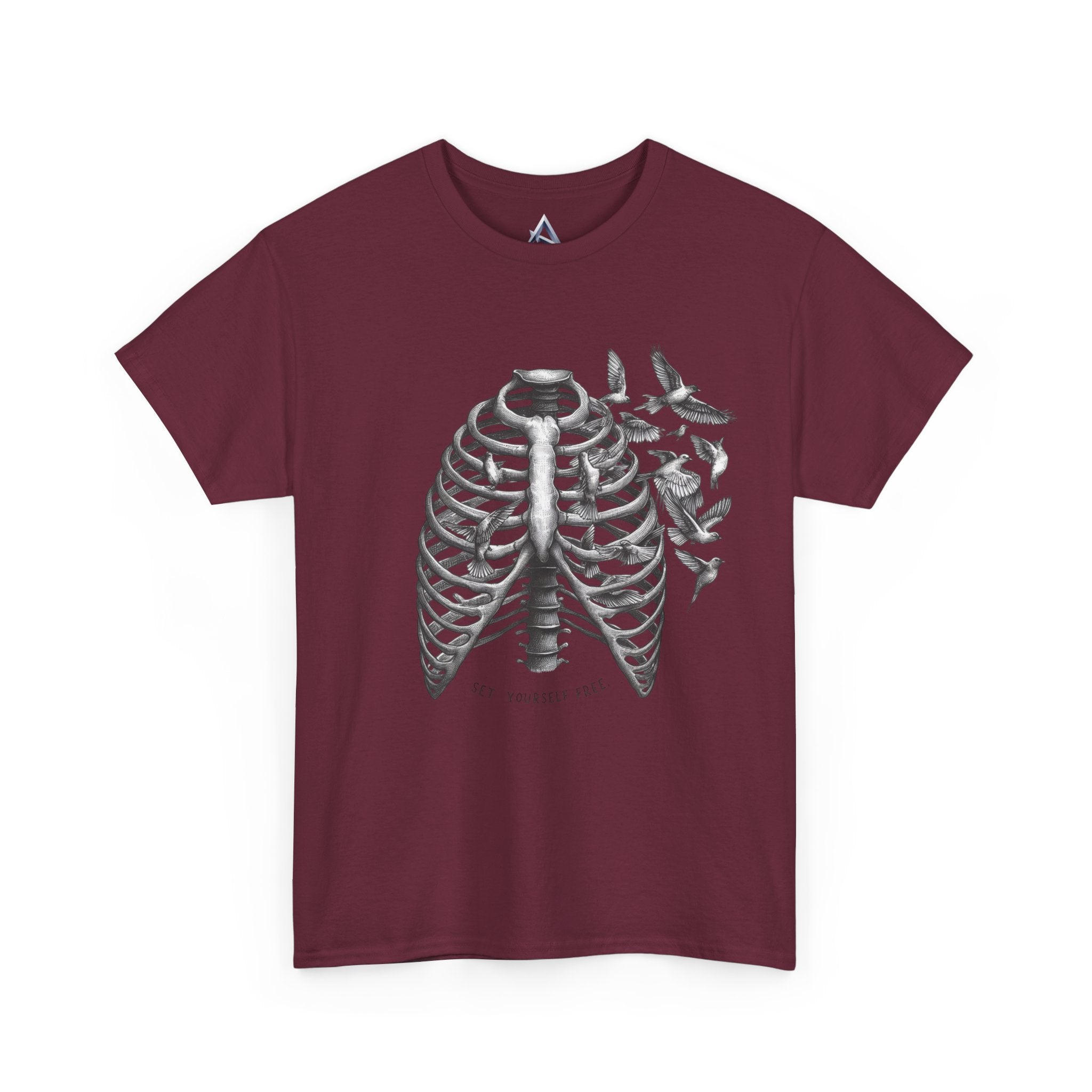 Botanical Lungs Unisex Heavy Cotton Tee