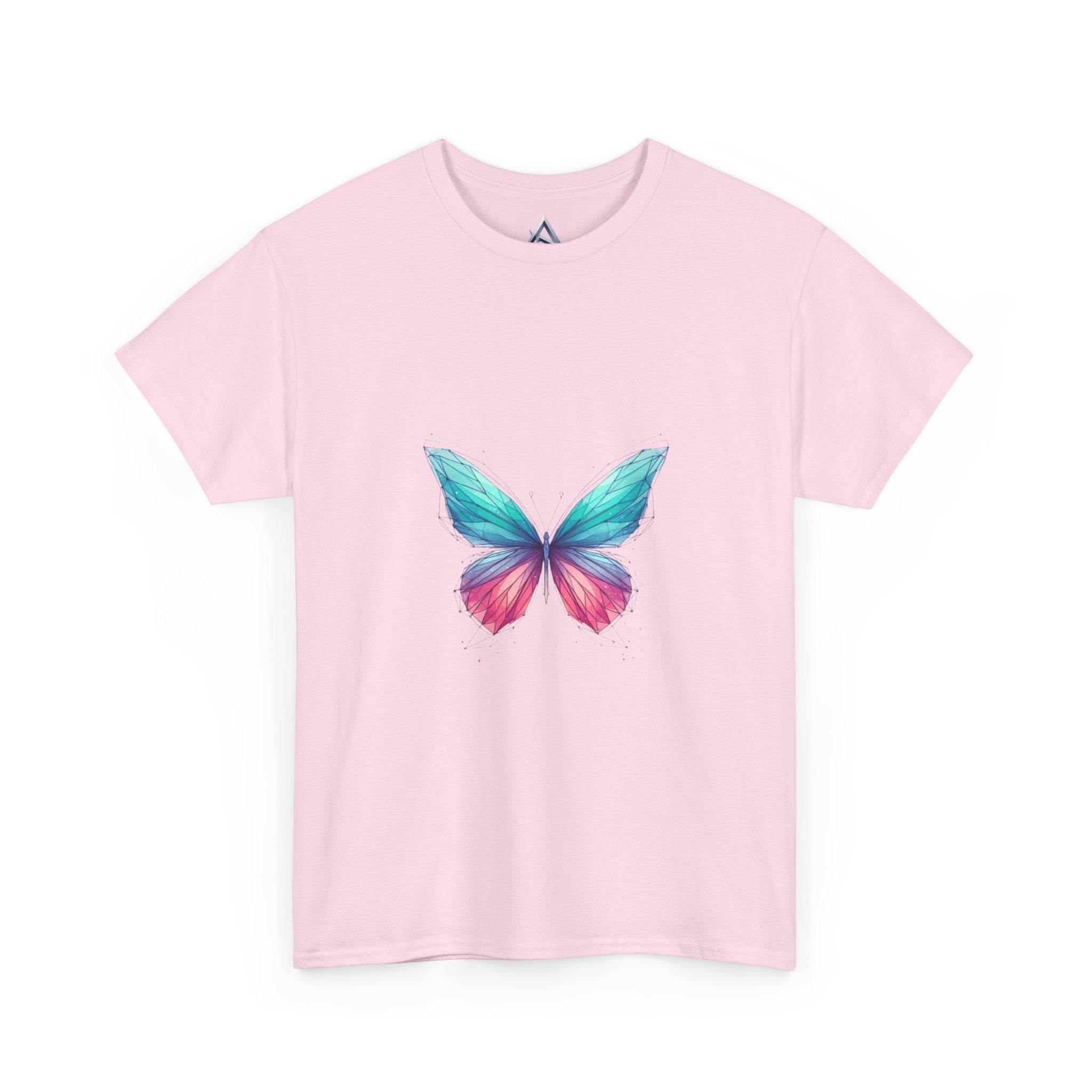 Vibrant Butterfly Unisex Heavy Cotton Tee