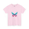 Vibrant Butterfly Unisex Heavy Cotton Tee