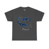 Pisces Zodiac Astrology Unisex Heavy Cotton Tee