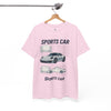 Sporty Car Graphic Heavy Cotton Tee