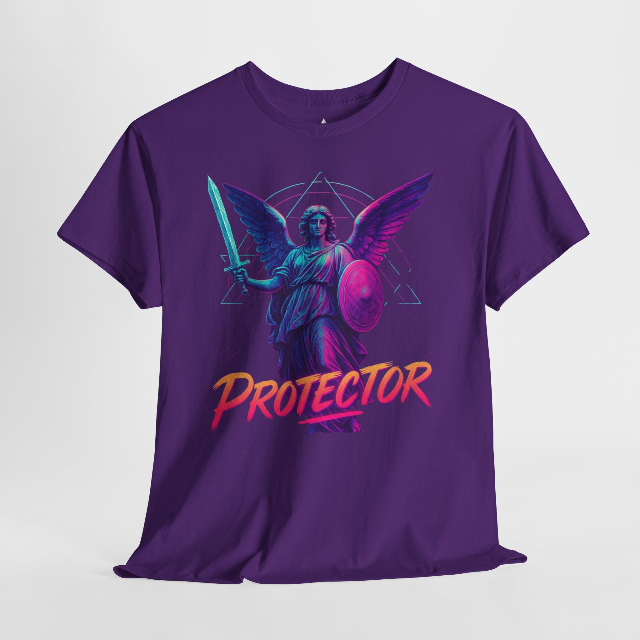 Vibrant Guardian Protector Graphic Heavy Cotton Tee