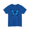 Blue Butterfly Art Unisex Heavy Cotton Tee