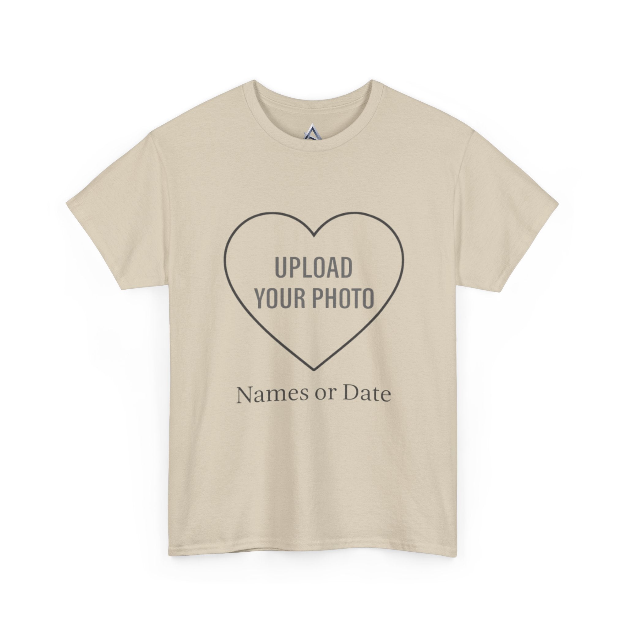 Photo Heart Custom - Heavy Cotton Tee