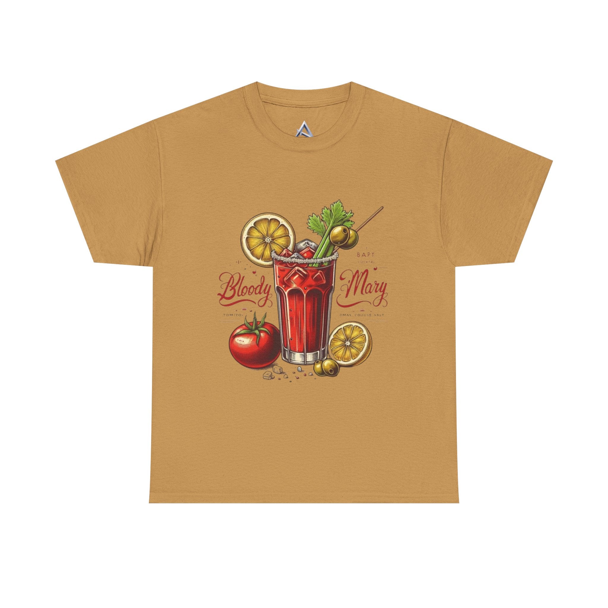 Bloody Mary Cocktail Unisex Heavy Cotton Tee