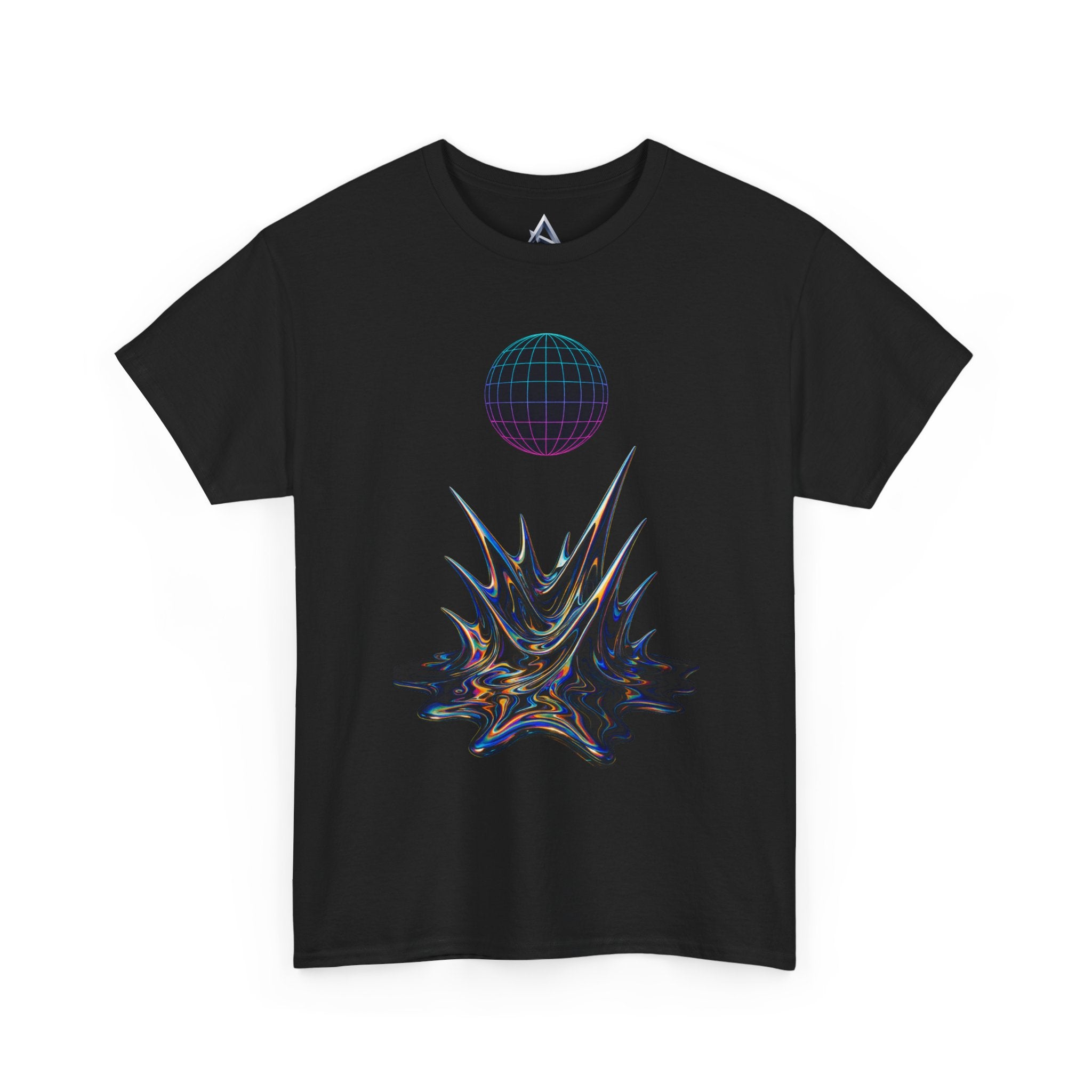 Cosmic Graphic Art Unisex Heavy Cotton Tee