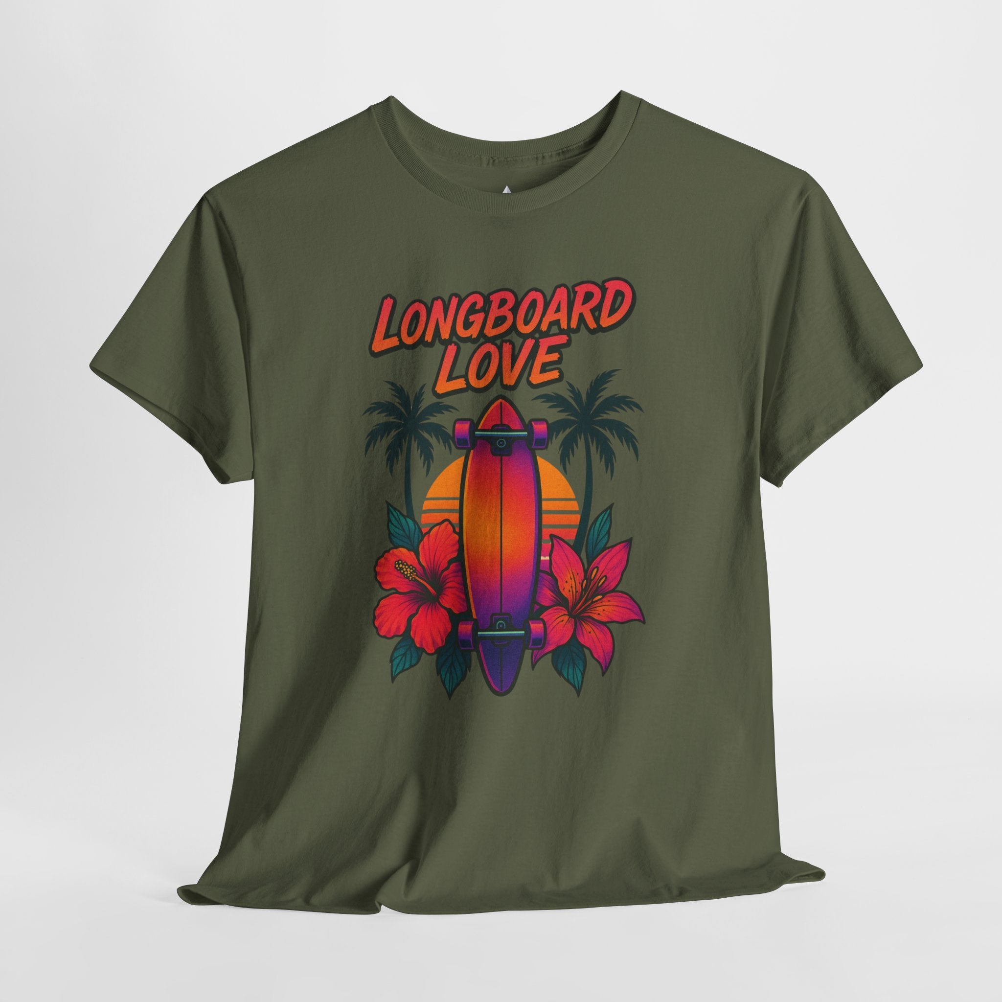 Longboard Love Unisex Heavy Cotton Tee
