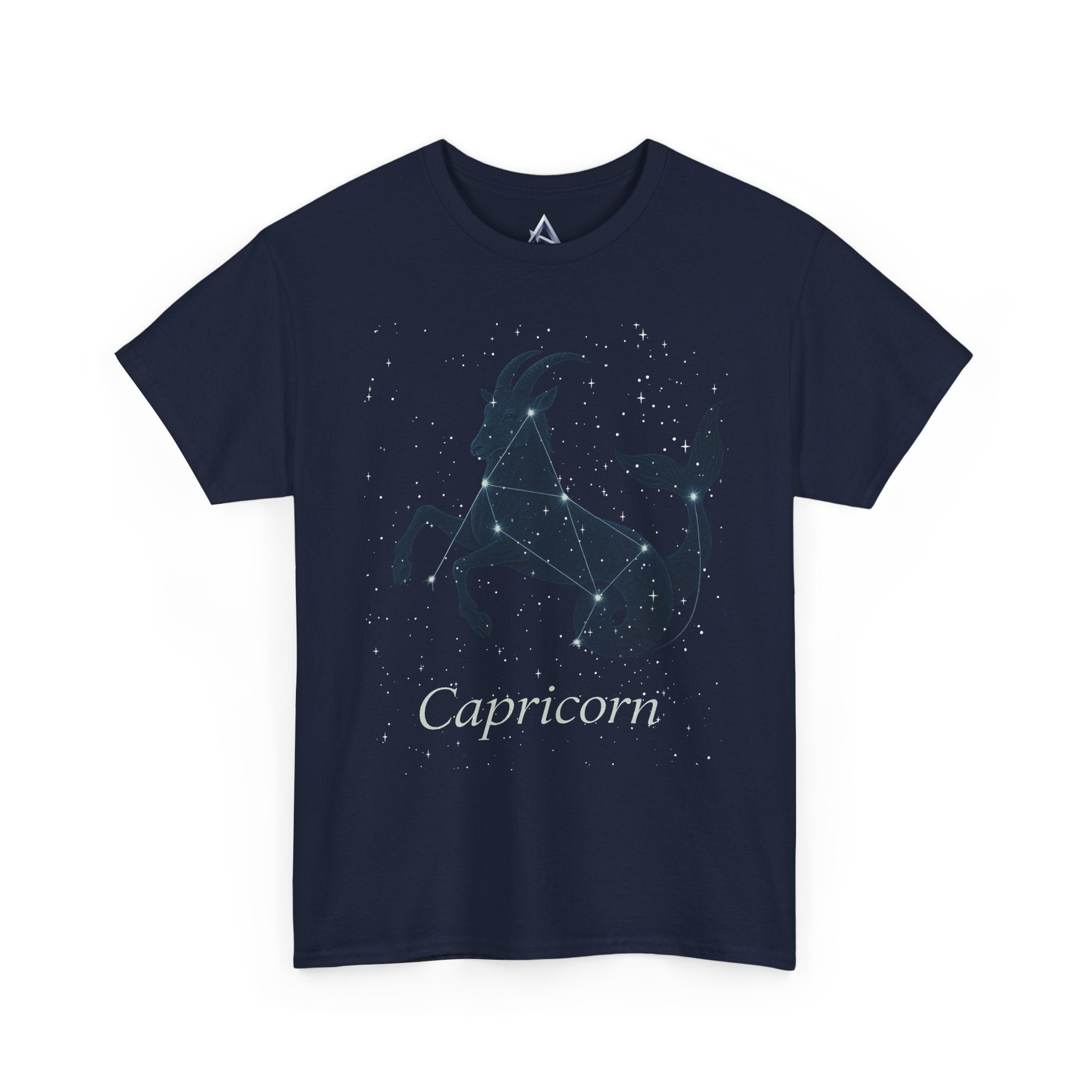 Capricorn Astrology Constellation Unisex Heavy Cotton Tee