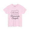 Romantic Couple Puzzle Custom Heavy Cotton Tee