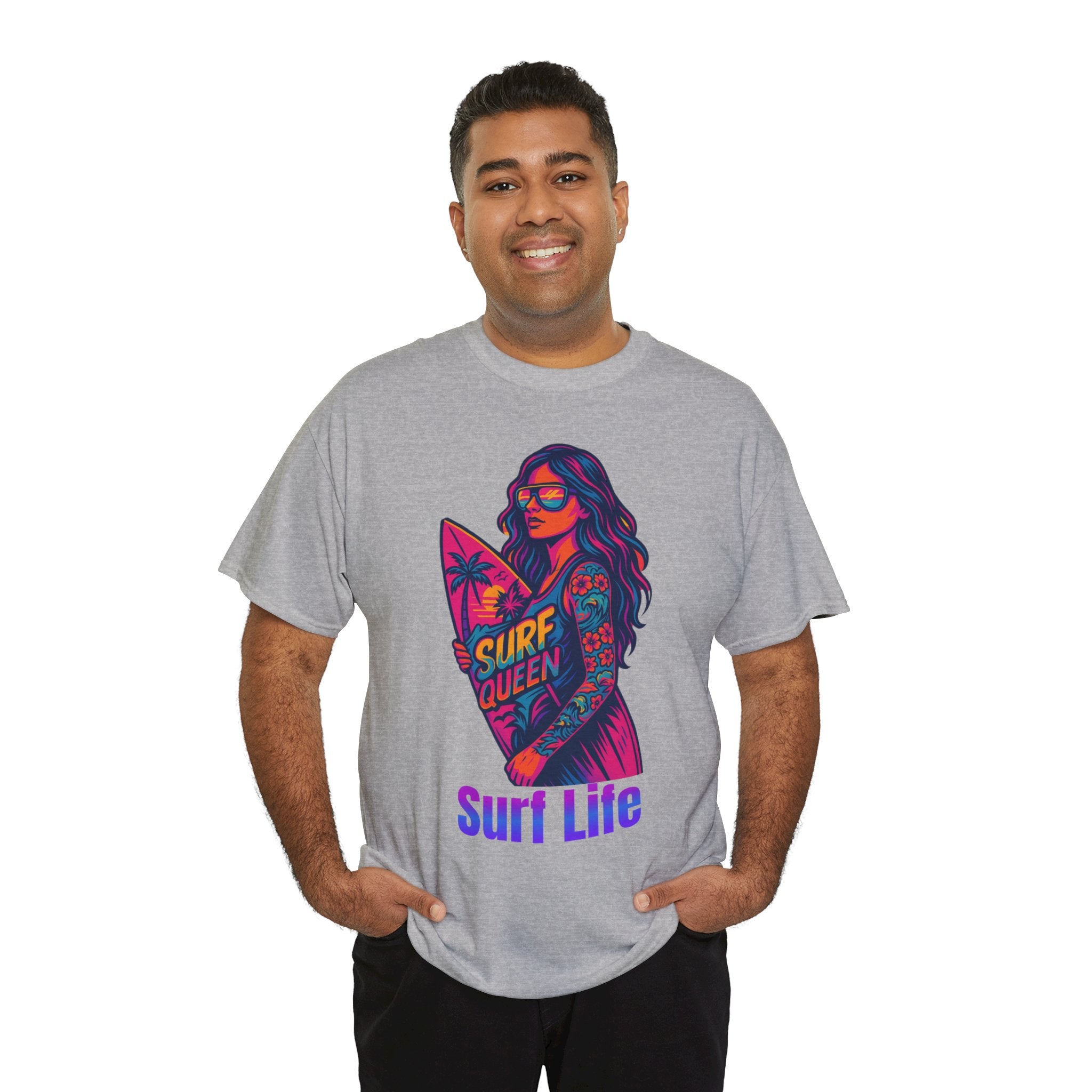 Surf Queen Unisex Heavy Cotton Tee