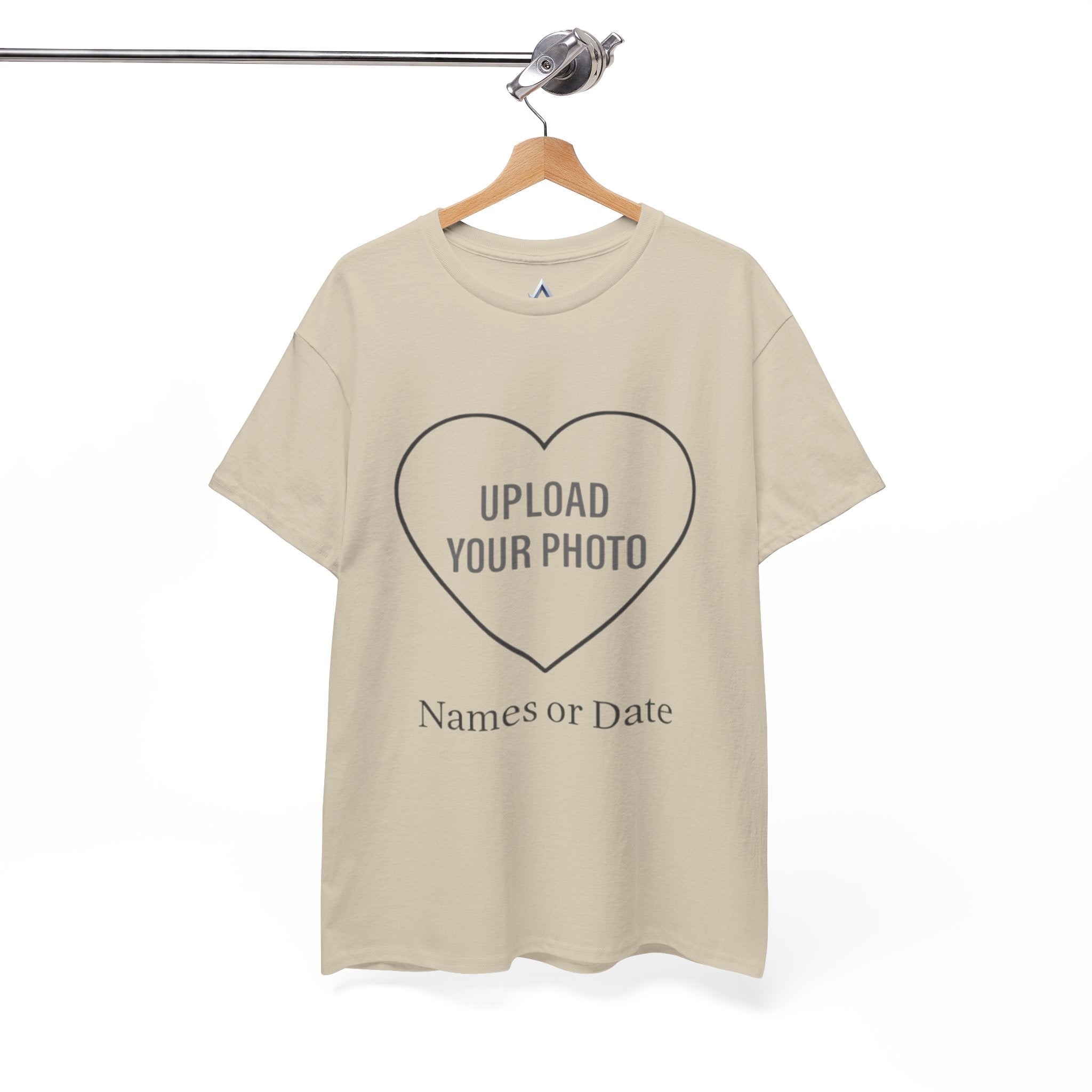 Photo Heart Custom - Heavy Cotton Tee