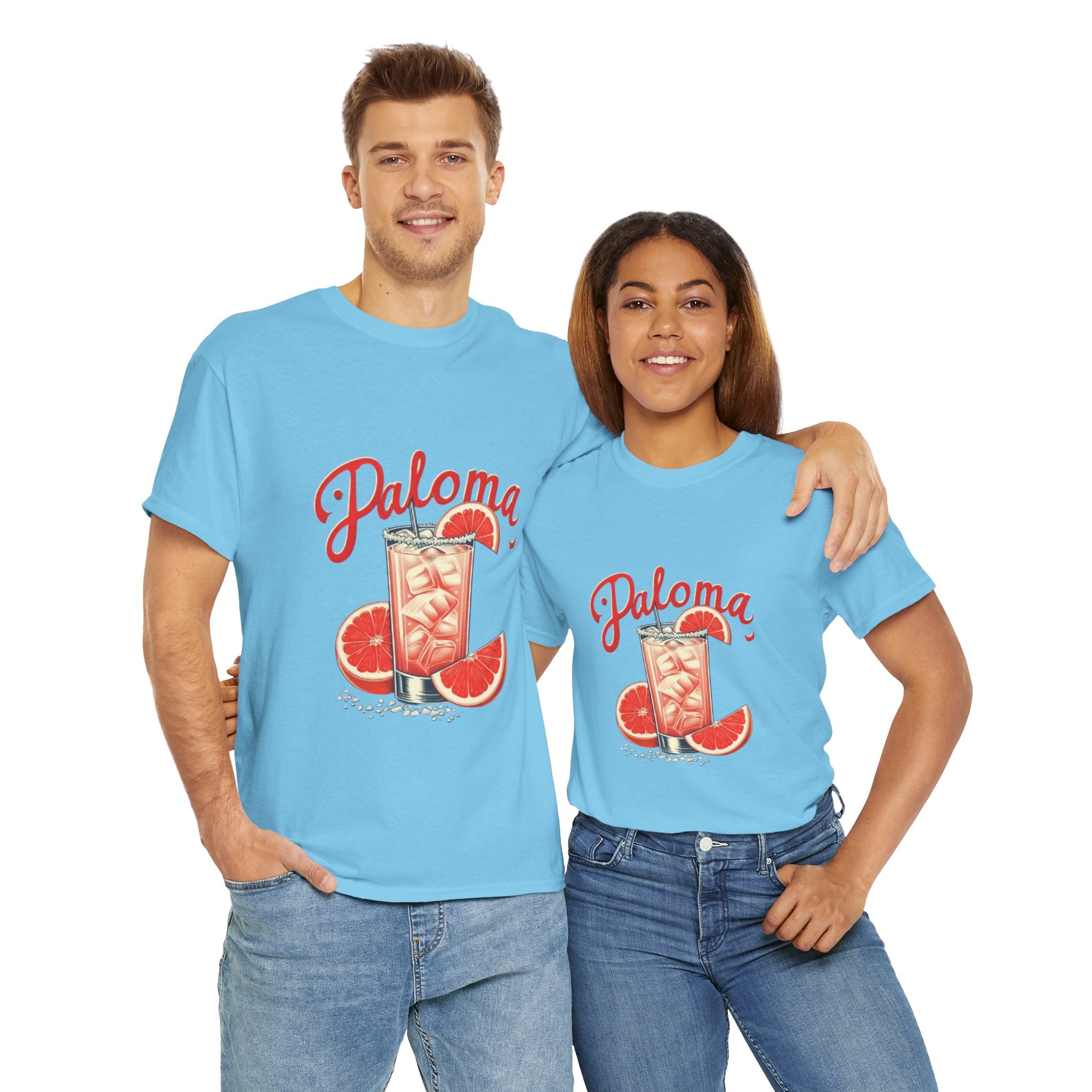 Paloma Cocktail Unisex Heavy Cotton Tee
