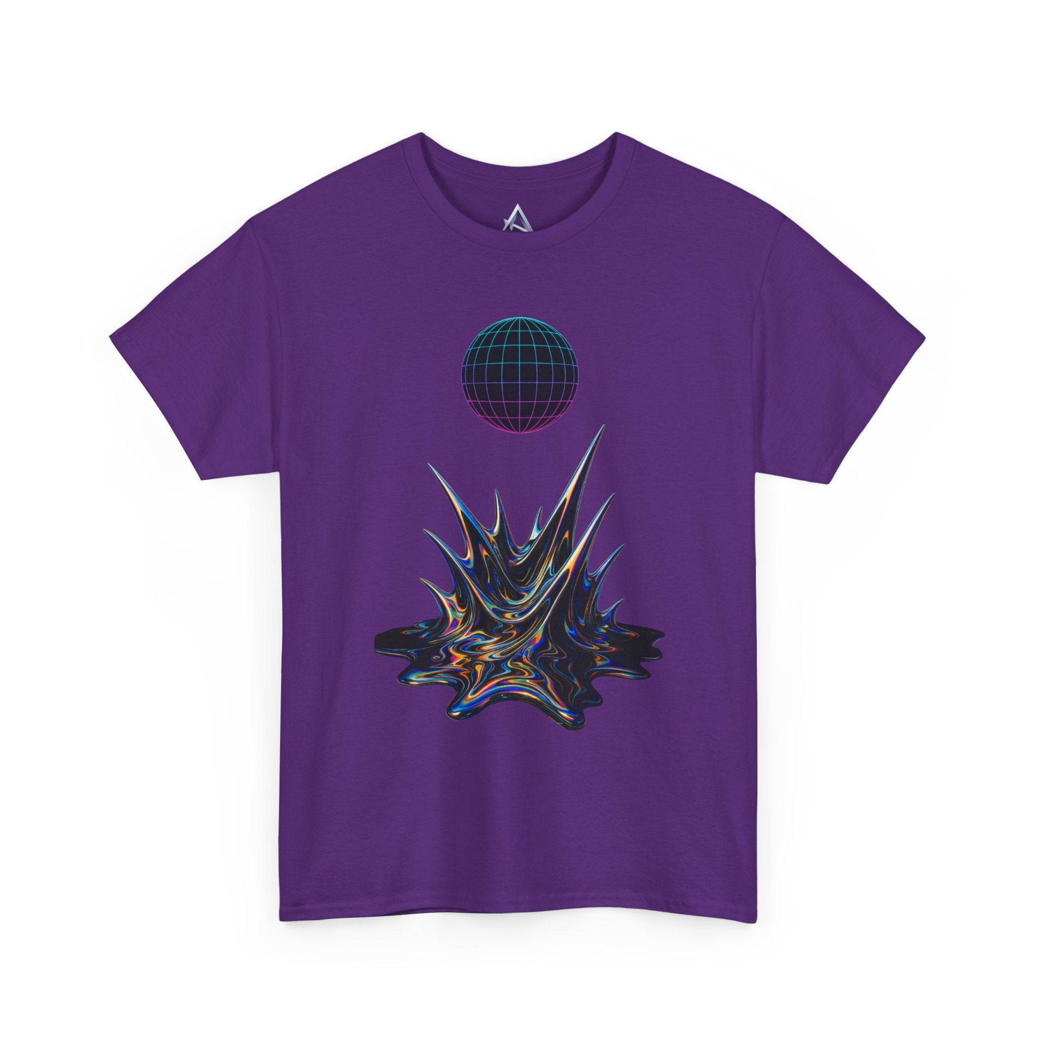 Cosmic Graphic Art Unisex Heavy Cotton Tee