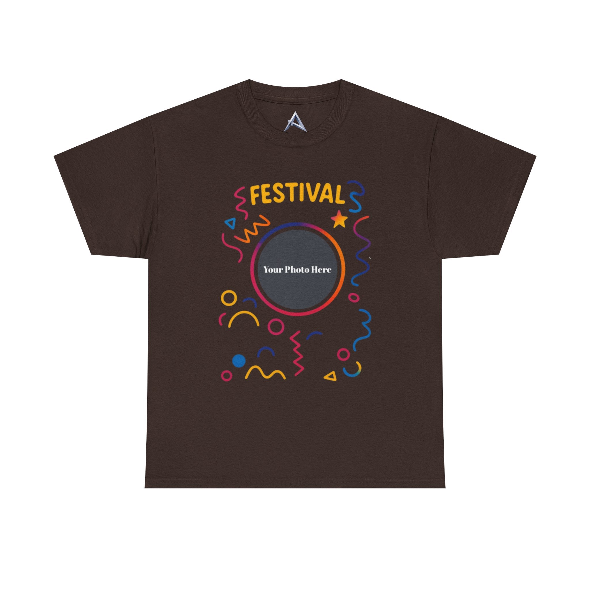 Festival Custom Photo Heavy Cotton Tee