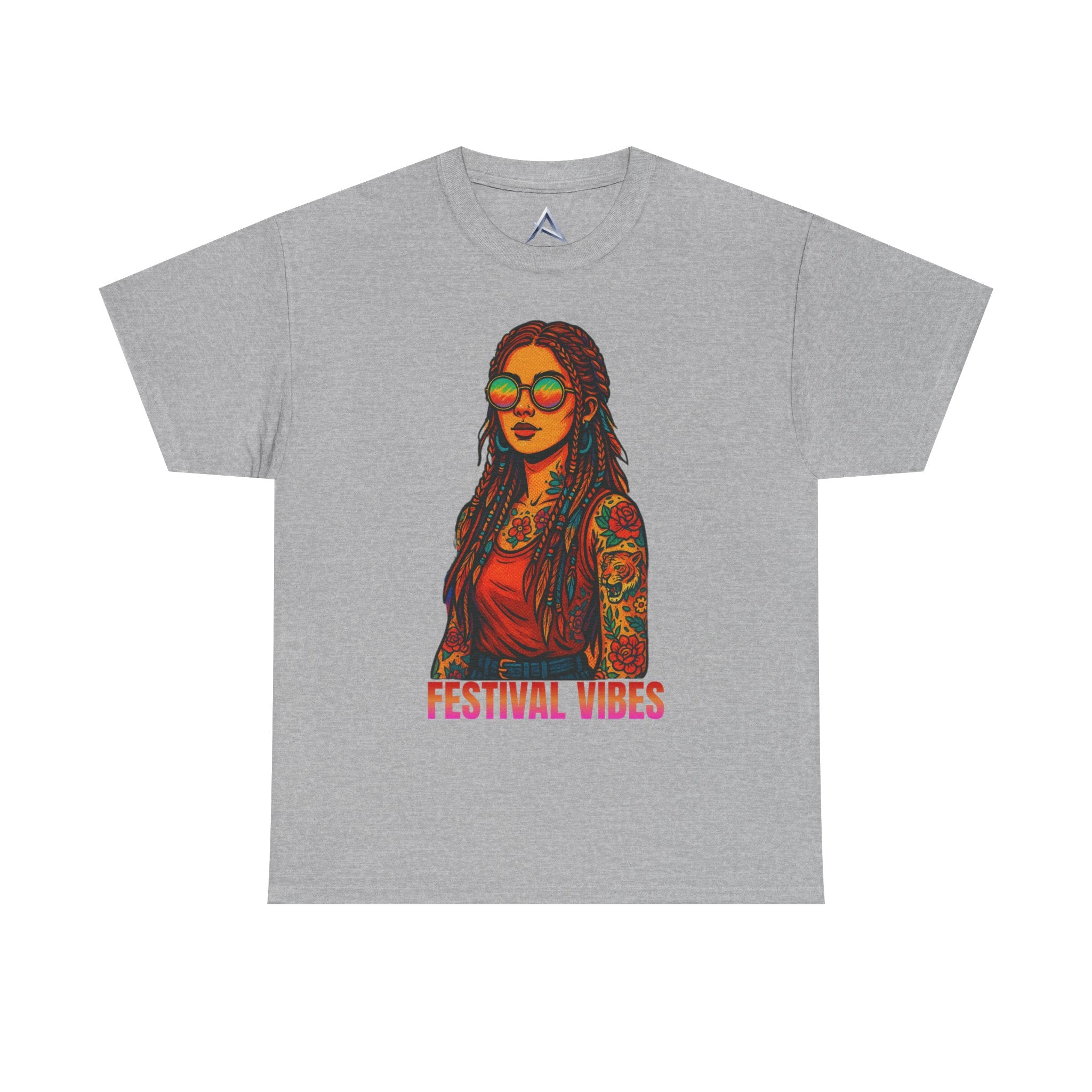 Festival Vibes Unisex Heavy Cotton Tee