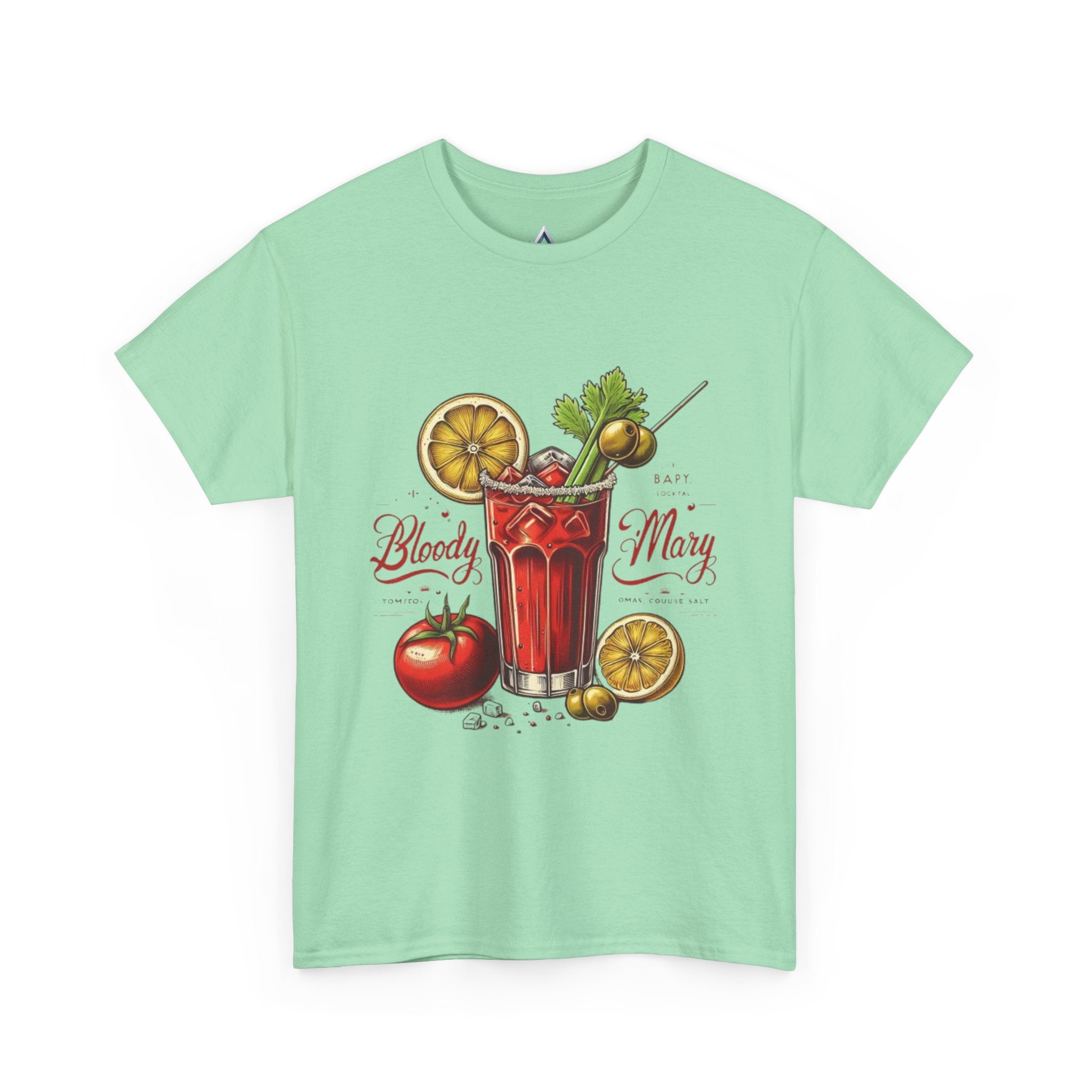 Bloody Mary Cocktail Unisex Heavy Cotton Tee