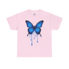 Blue Butterfly Art Unisex Heavy Cotton Tee