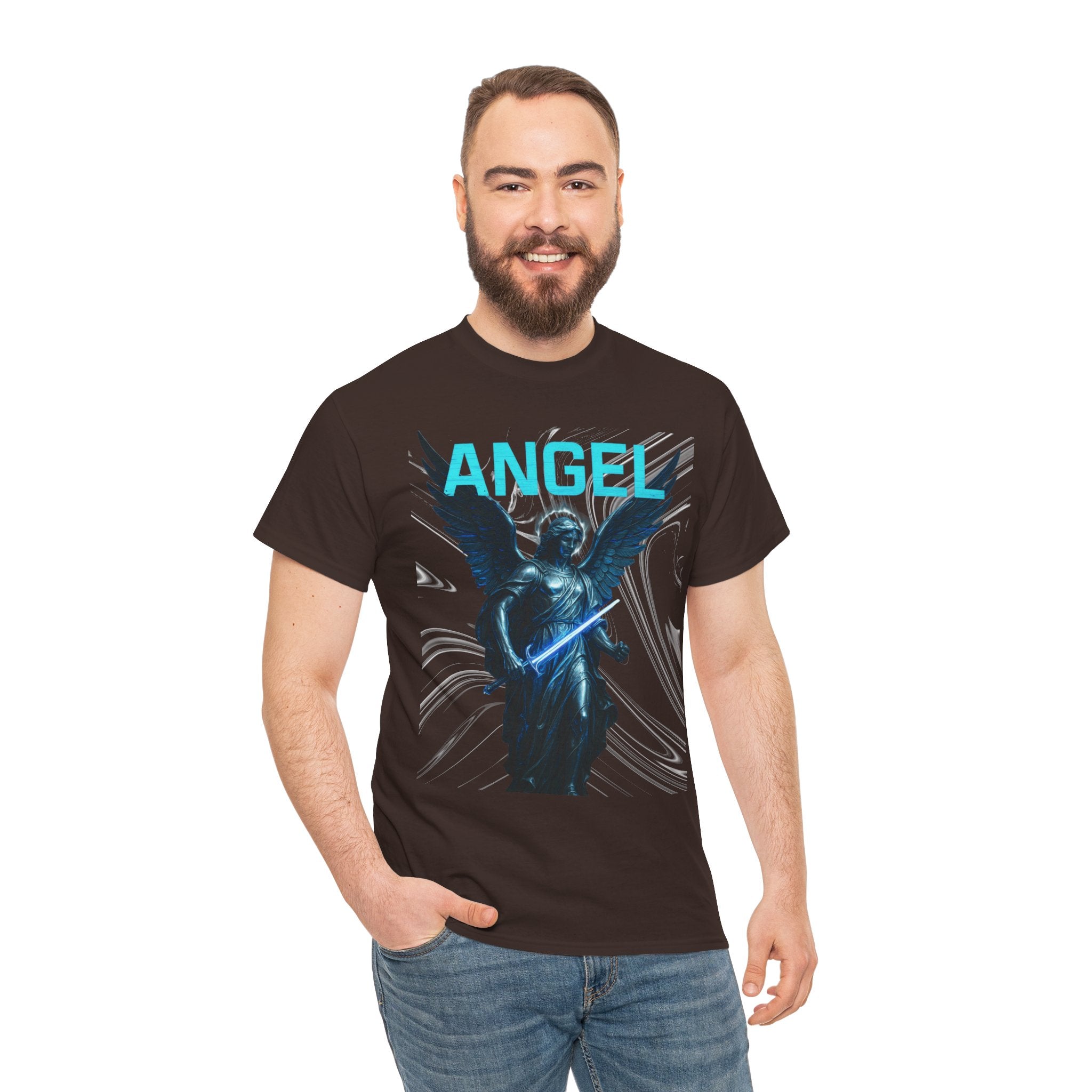 Angelic Warrior Unisex Heavy Cotton Tee