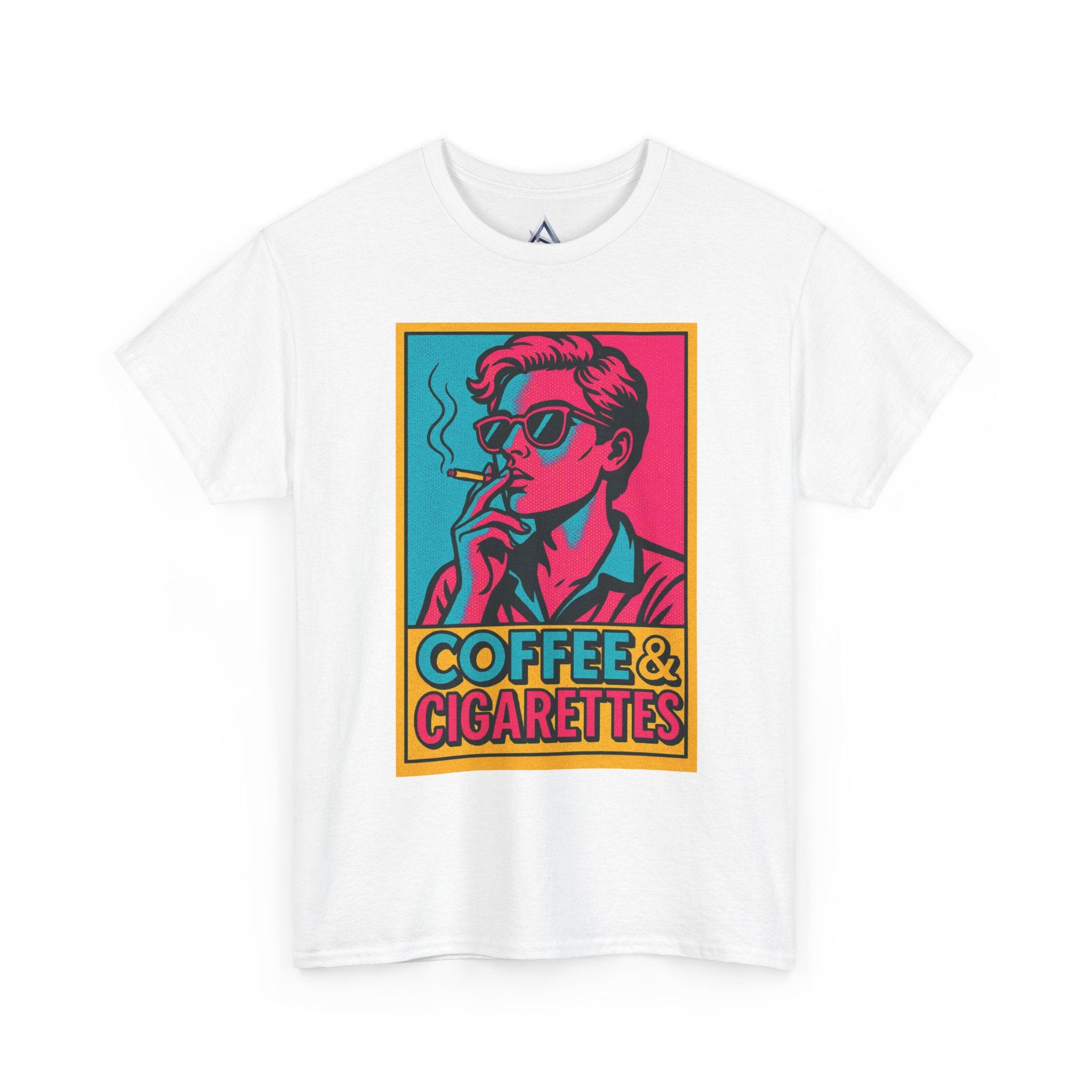Coffee & Cigarettes Vintage Unisex Heavy Cotton Tee