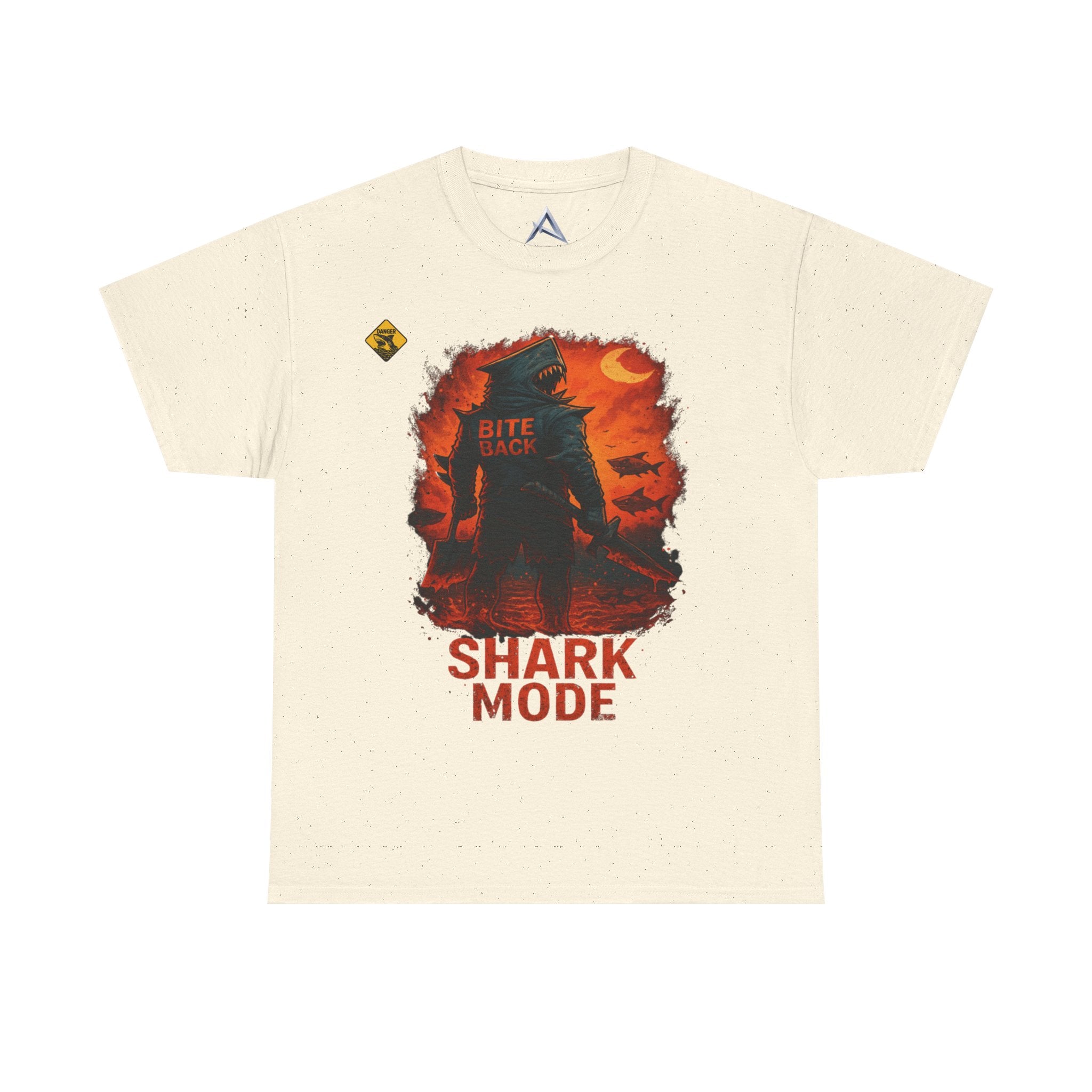 Cool Shark Mode Unisex Heavy Cotton Tee