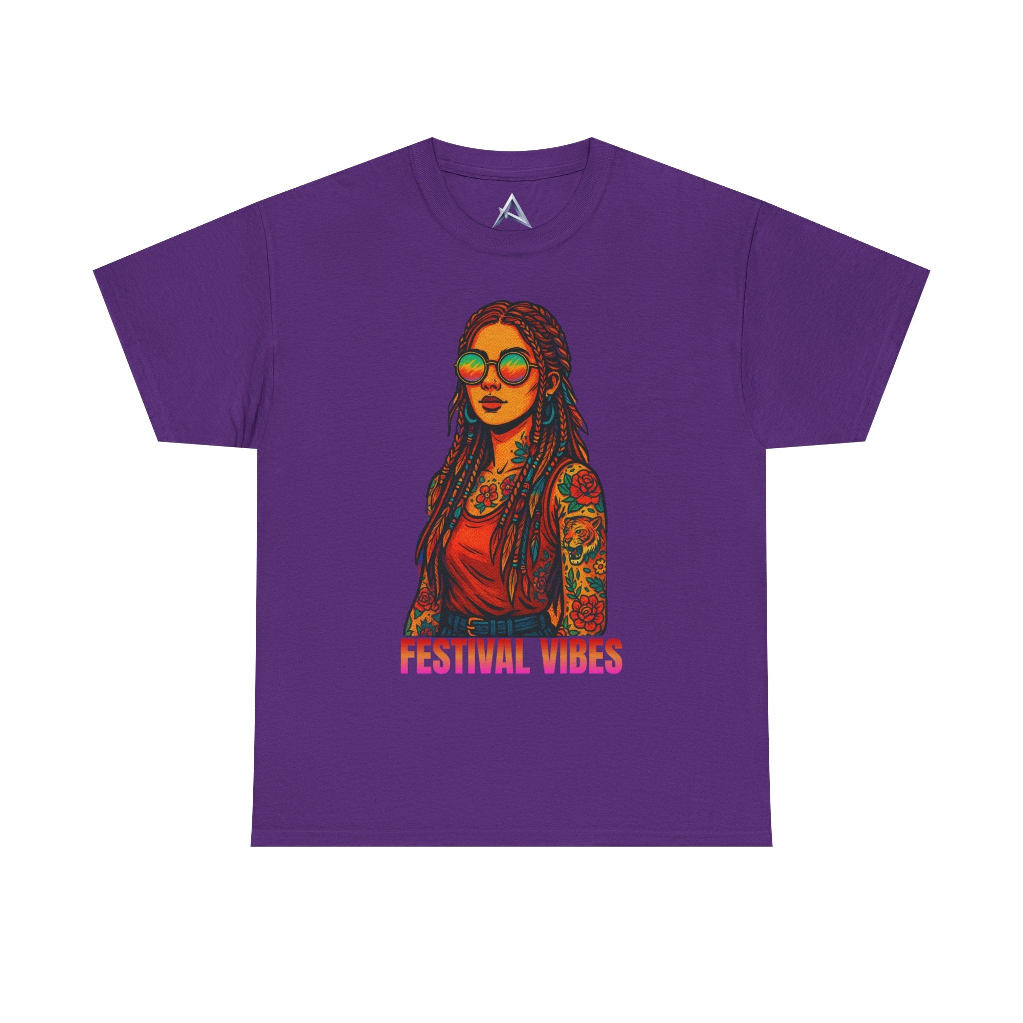 Festival Vibes Unisex Heavy Cotton Tee