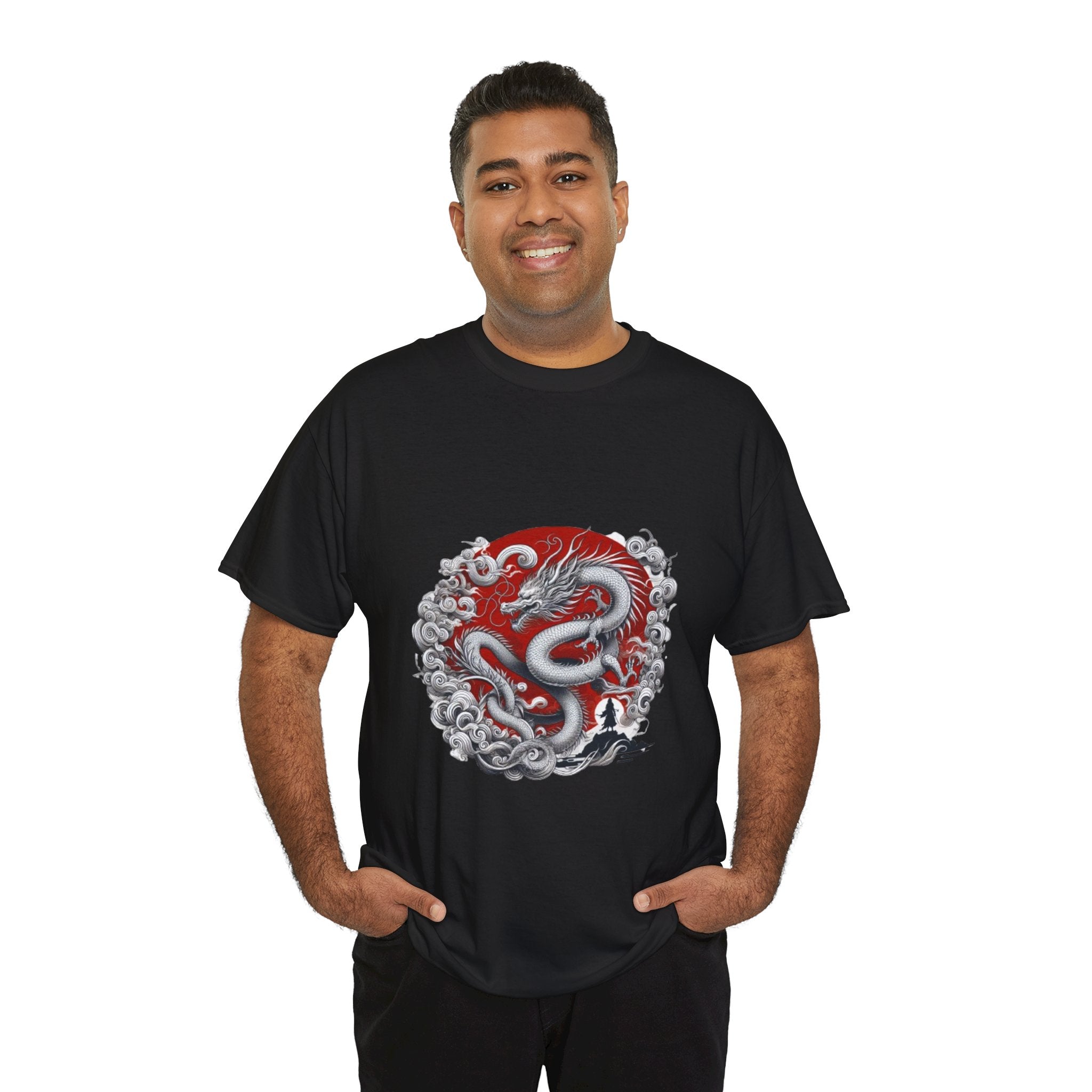 Japanese Dragon Heavy Cotton Tee