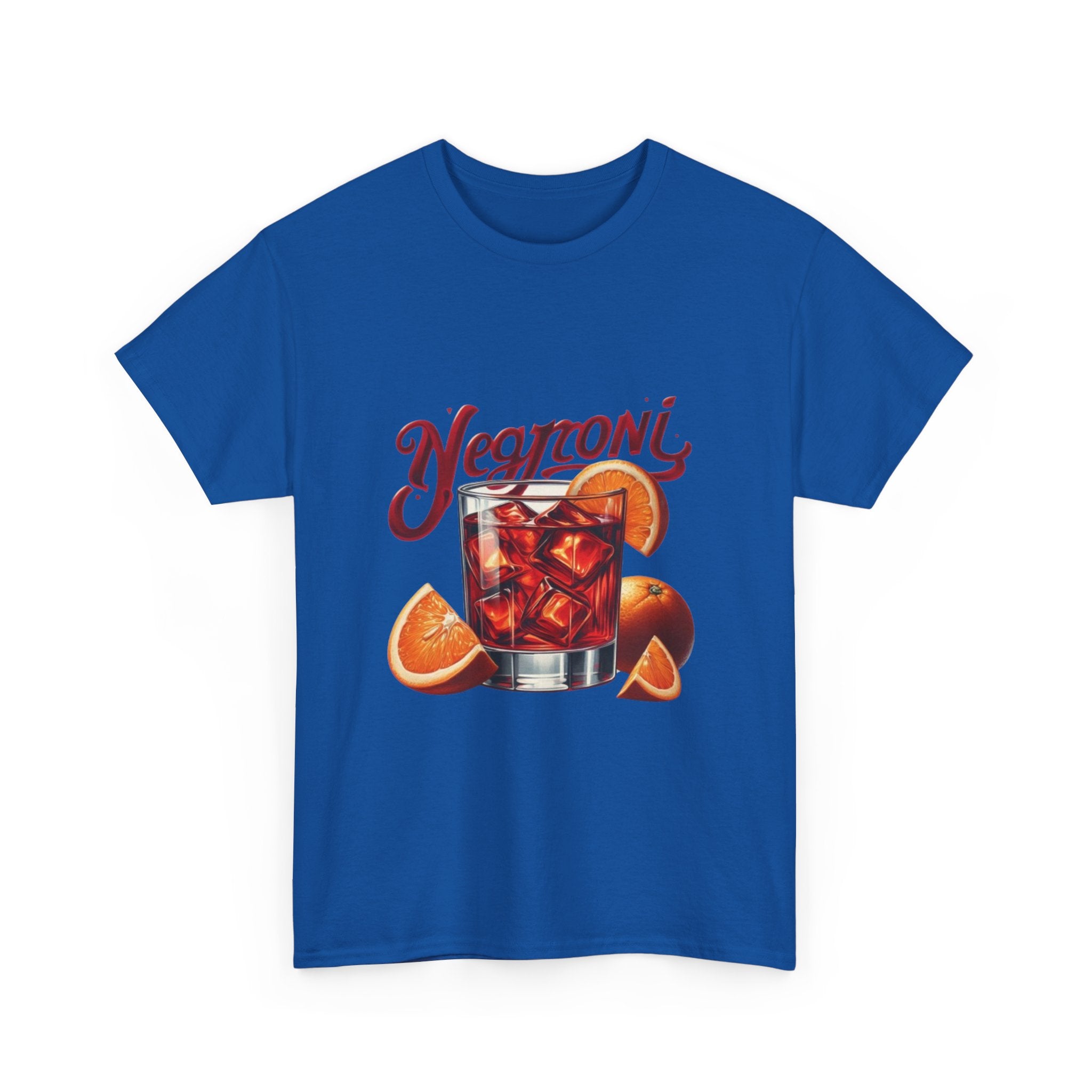 Negroni Cocktail Unisex Heavy Cotton Tee