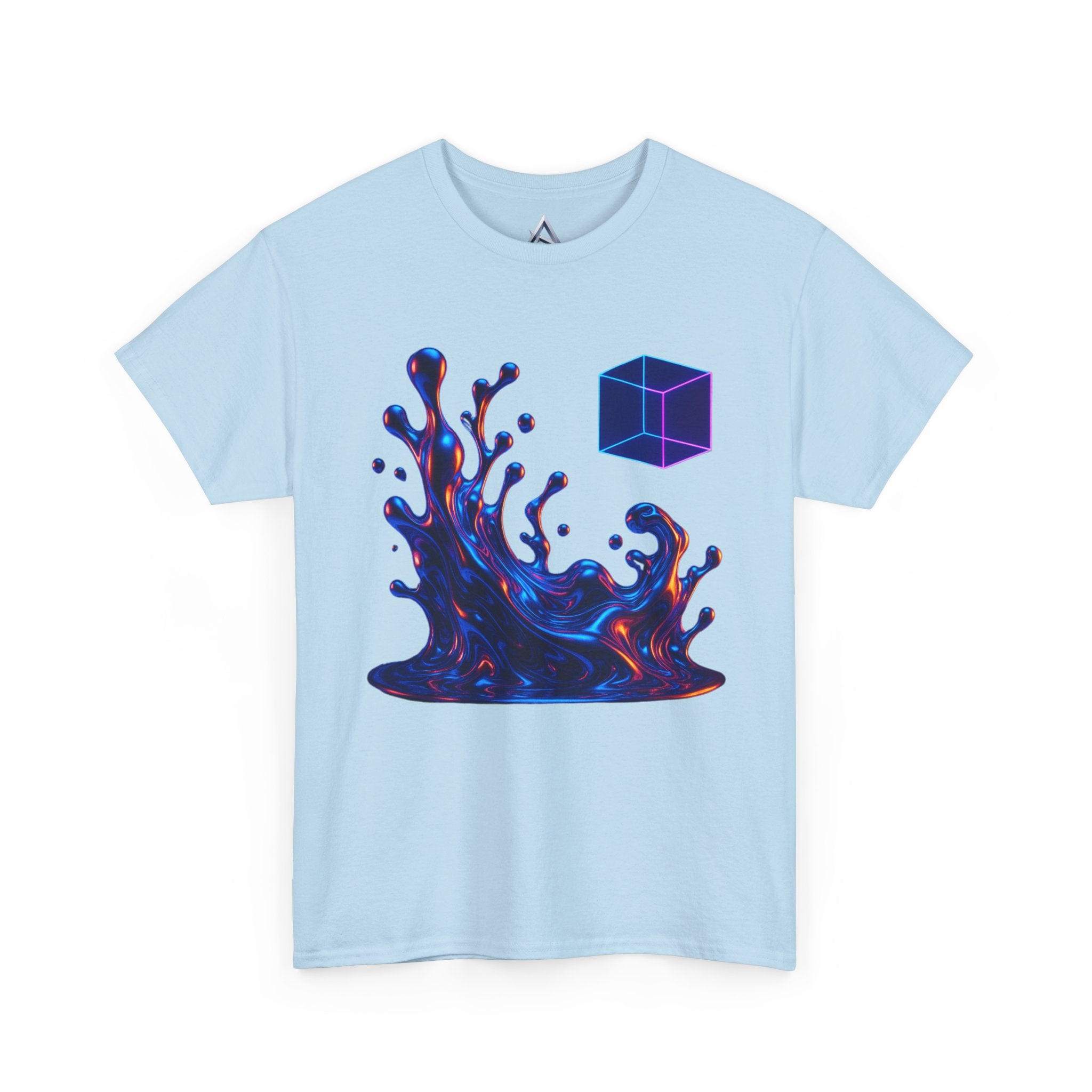 Vibrant Splash Art Unisex Heavy Cotton Tee