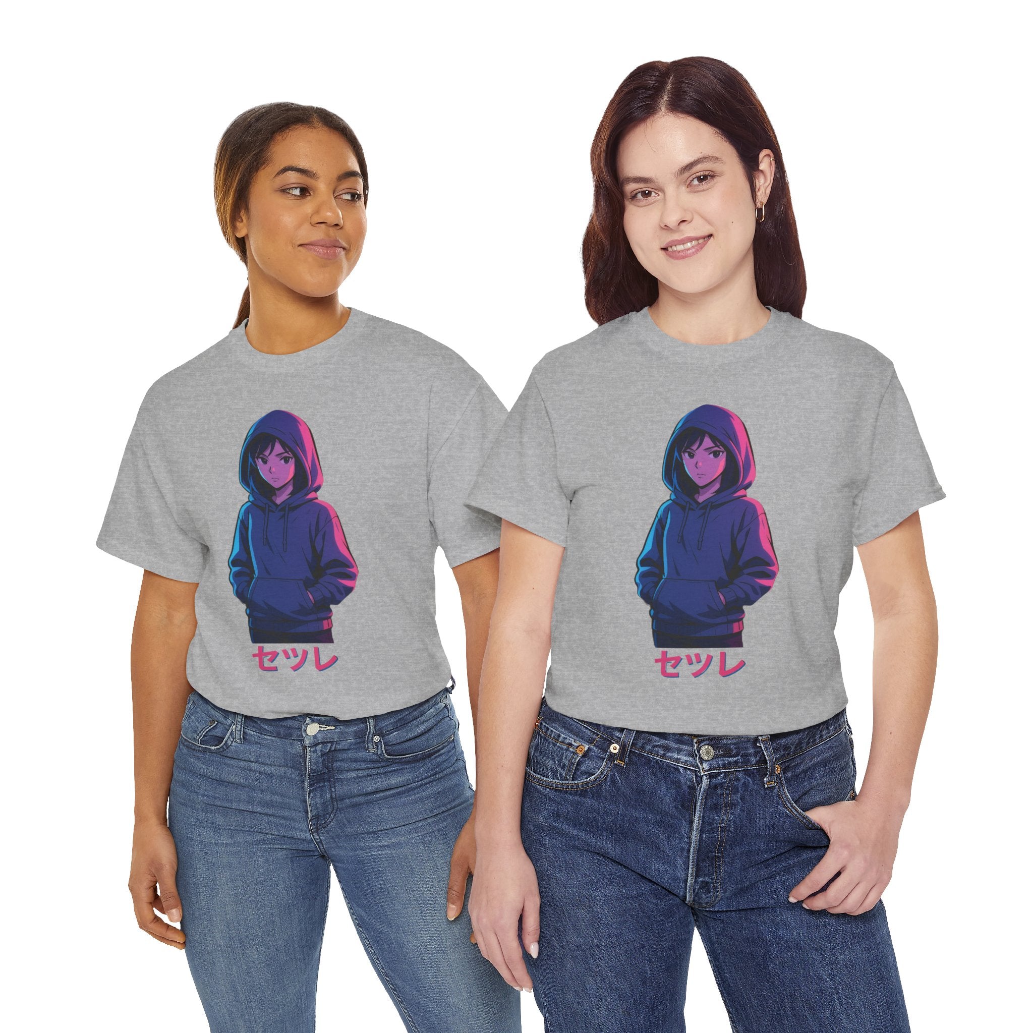Anime-Inspired Unisex Heavy Cotton Tee