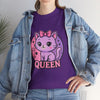 Cute Cat Queen Unisex Heavy Cotton Tee