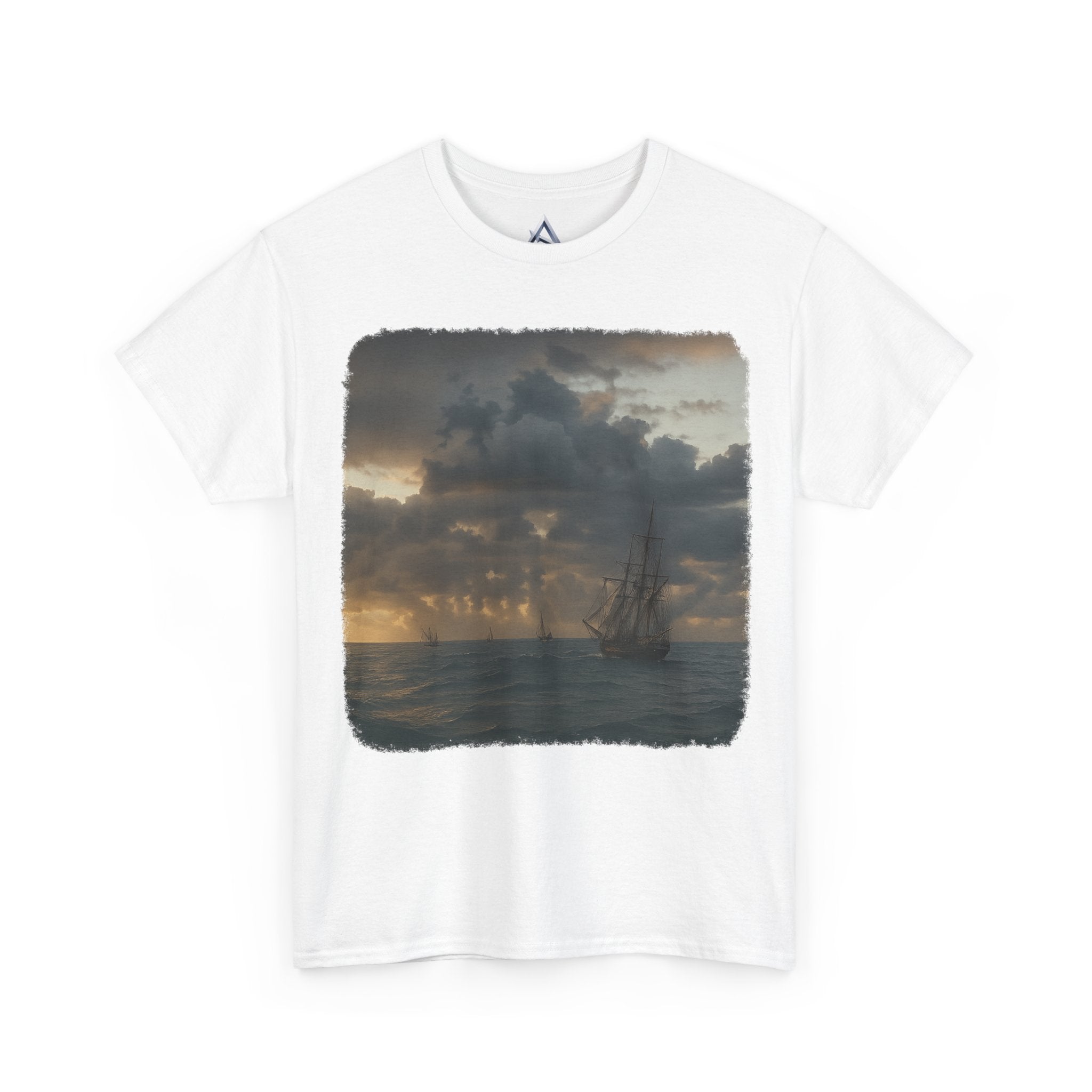 Sailing Into the Sunset Unisex Heavy Cotton Tee