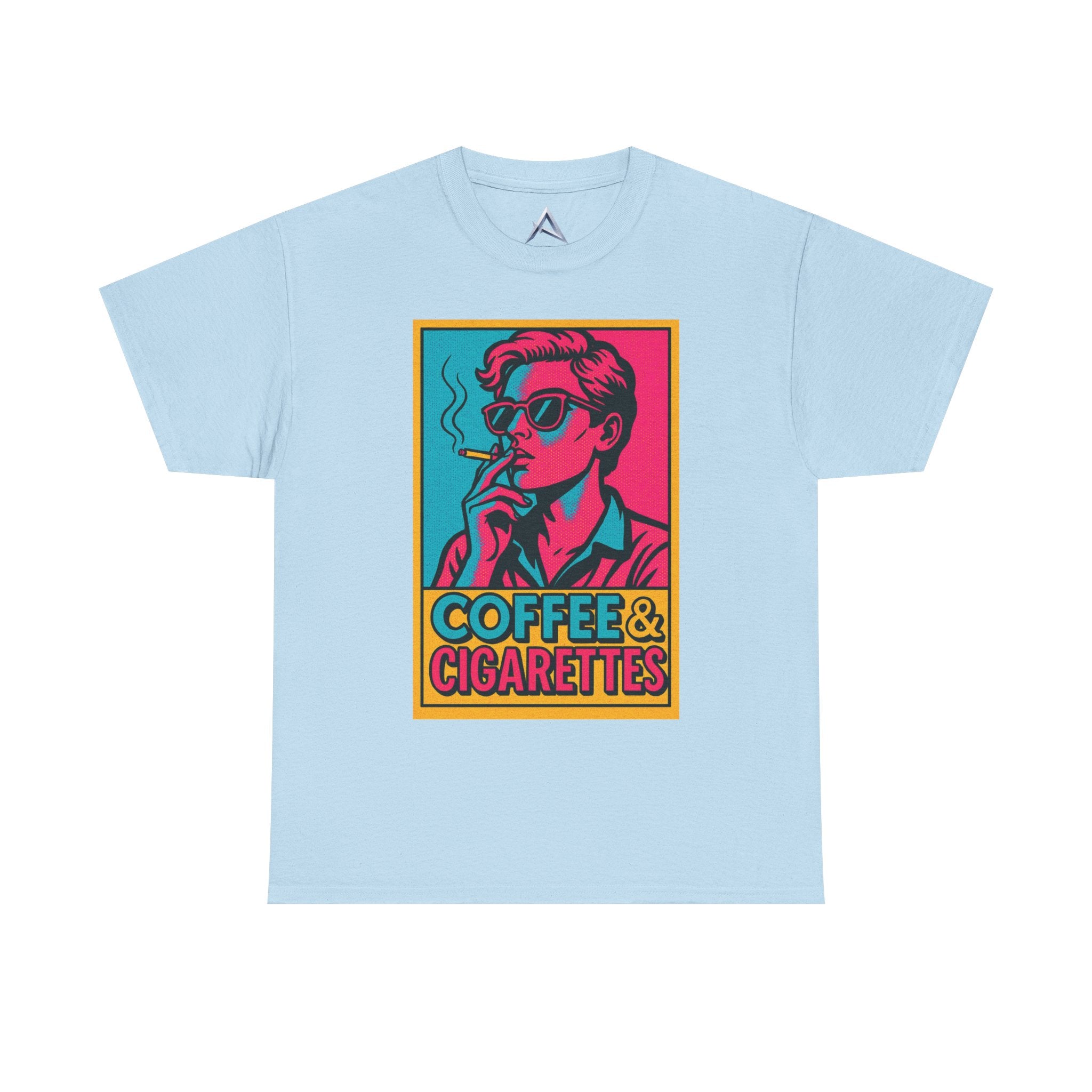 Coffee & Cigarettes Vintage Unisex Heavy Cotton Tee