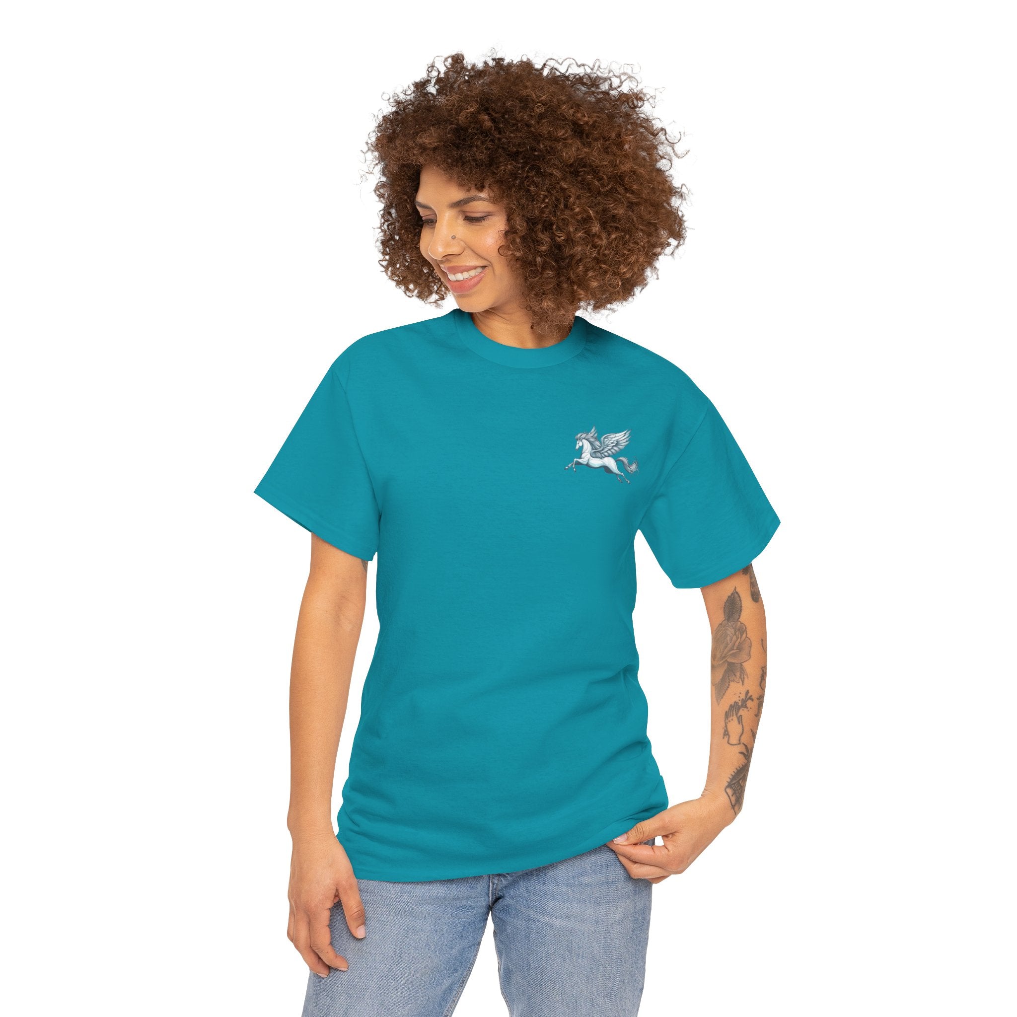 Pegasus Mythological Unisex Heavy Cotton Tee